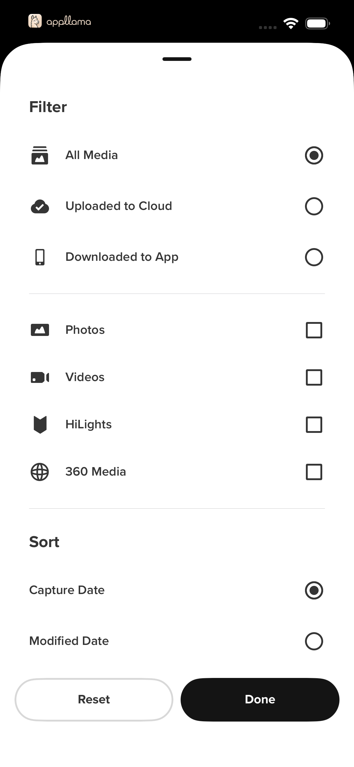 Media Library Filters