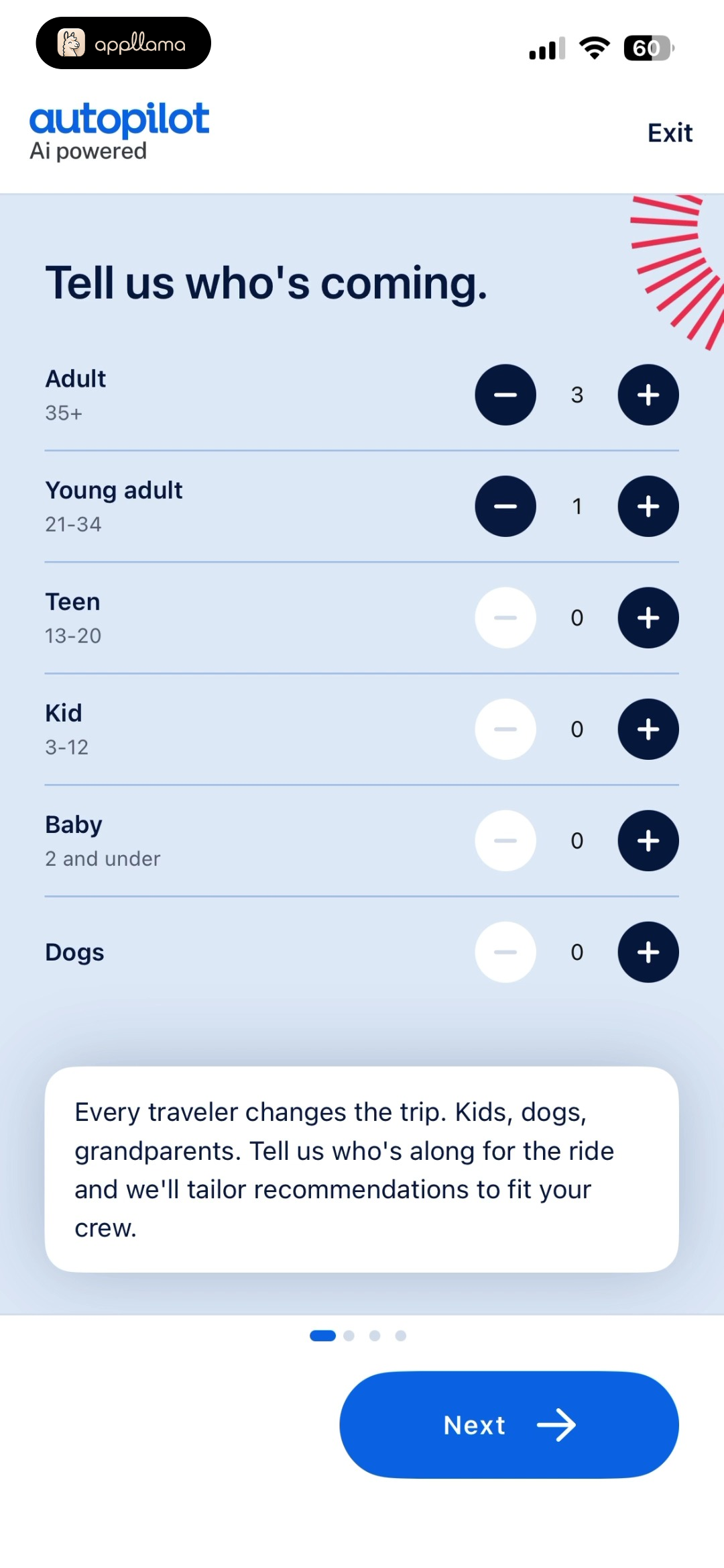 Traveler Count