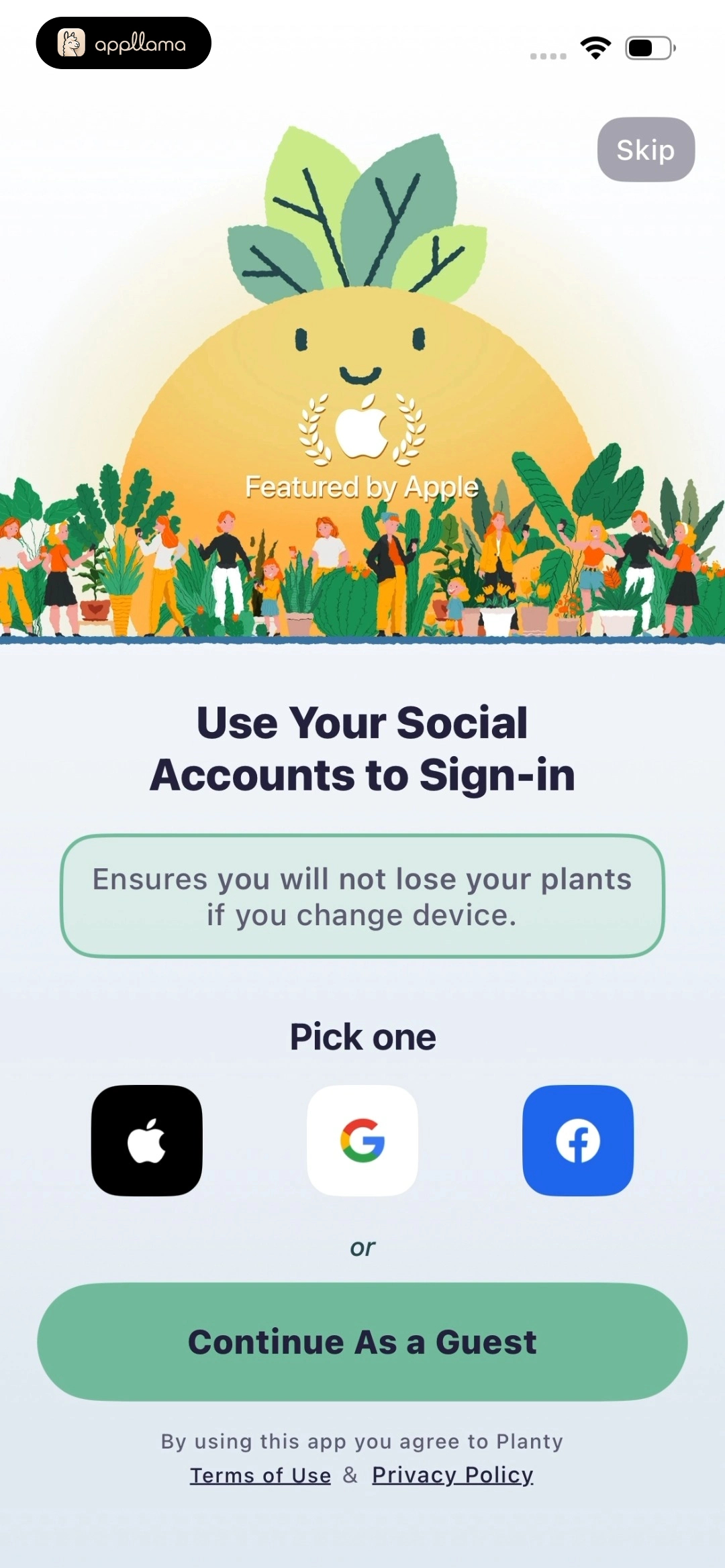 Social Sign-In