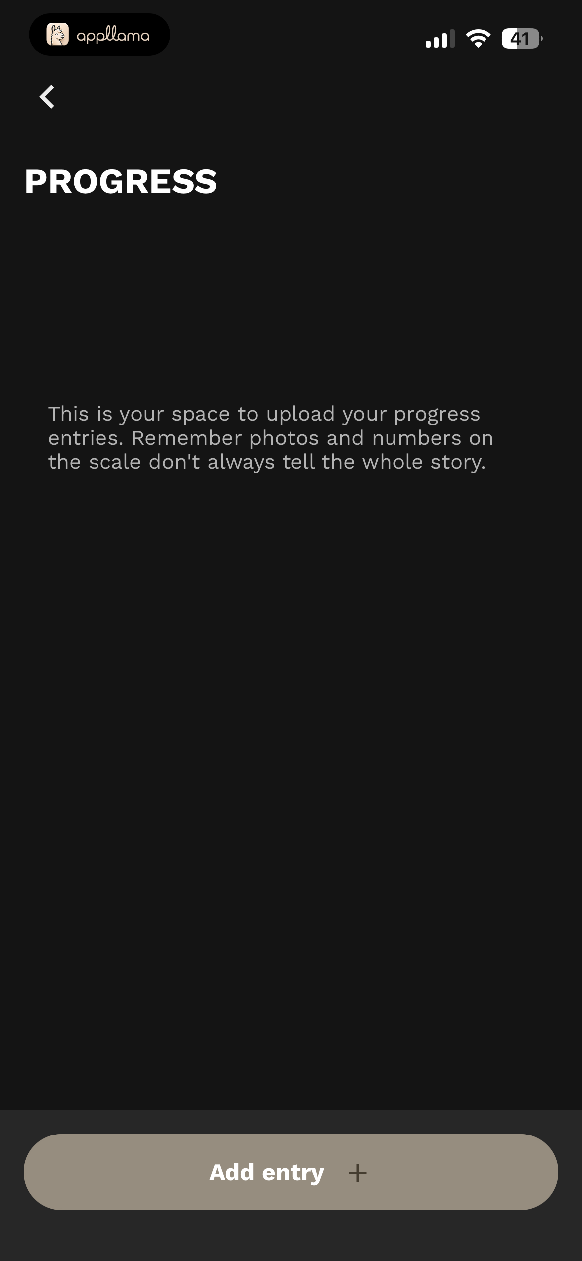 Progress Empty