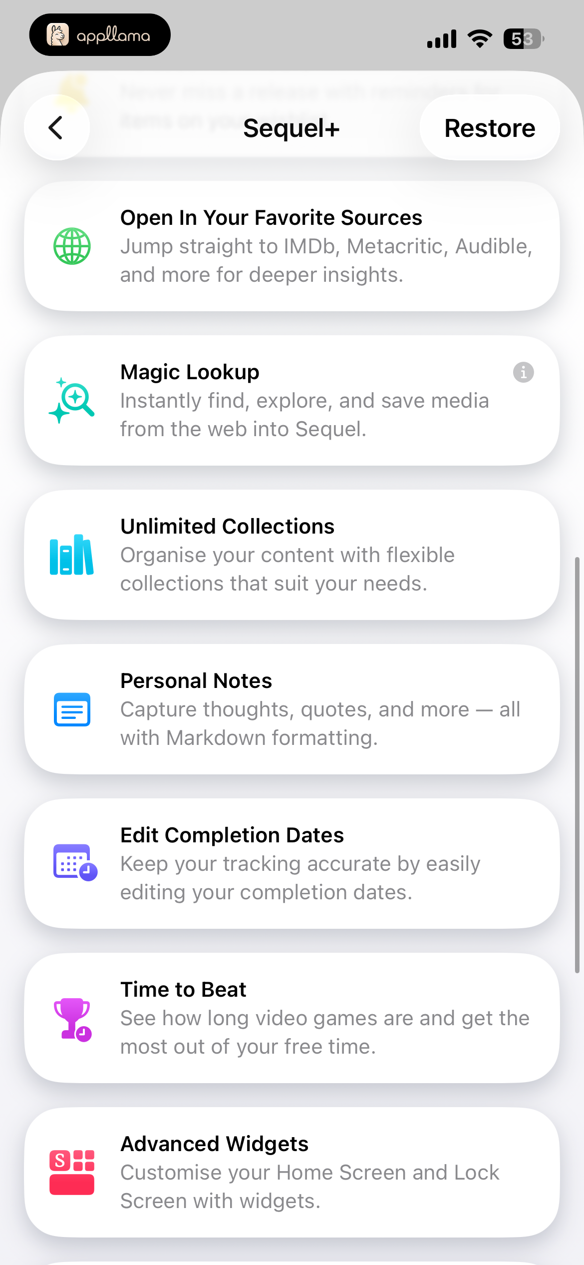 Sequel+ Benefits