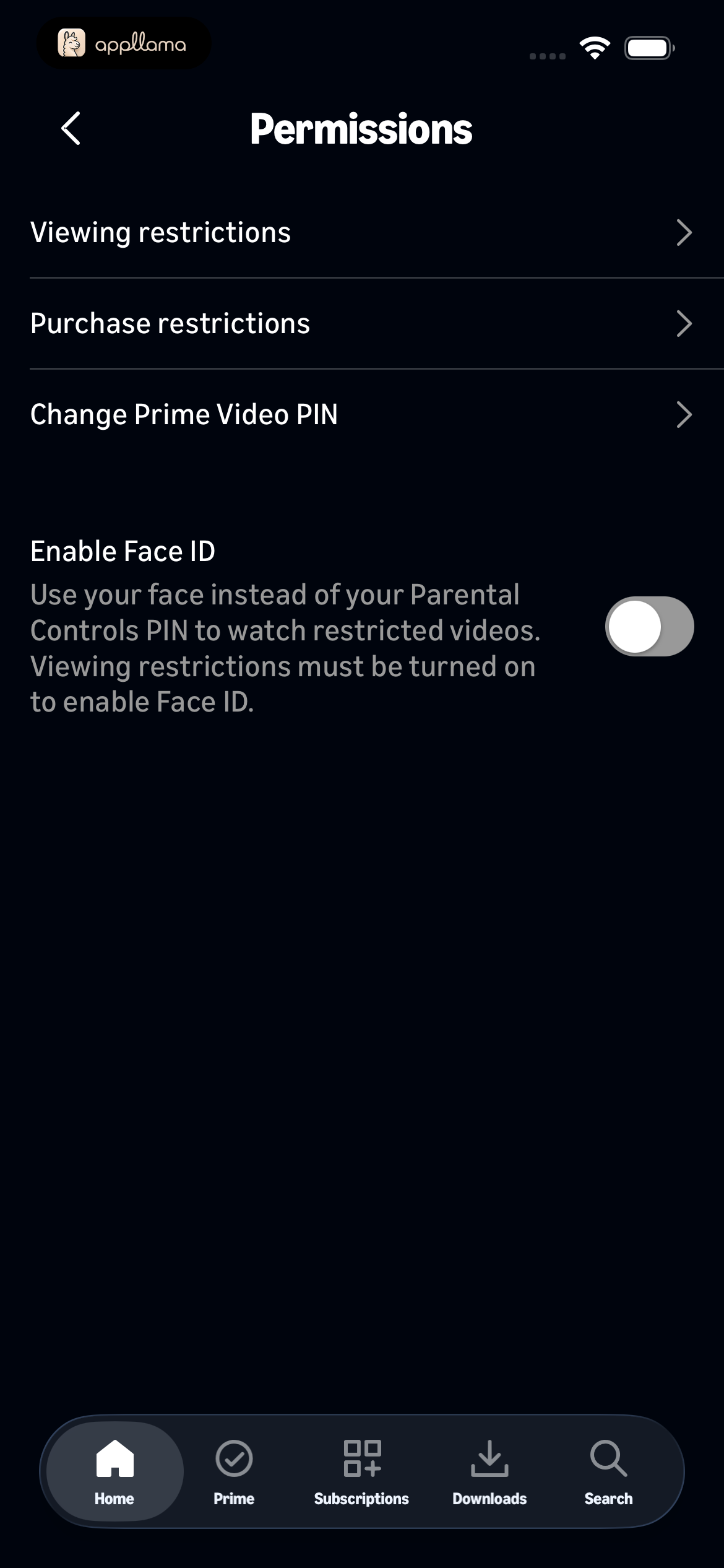 Permissions