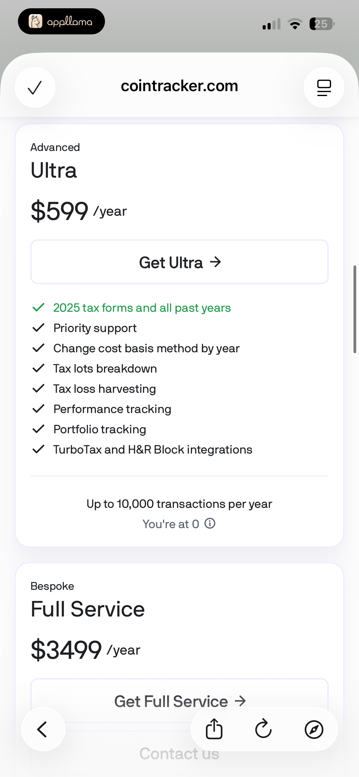 Pricing Plans - Ultra