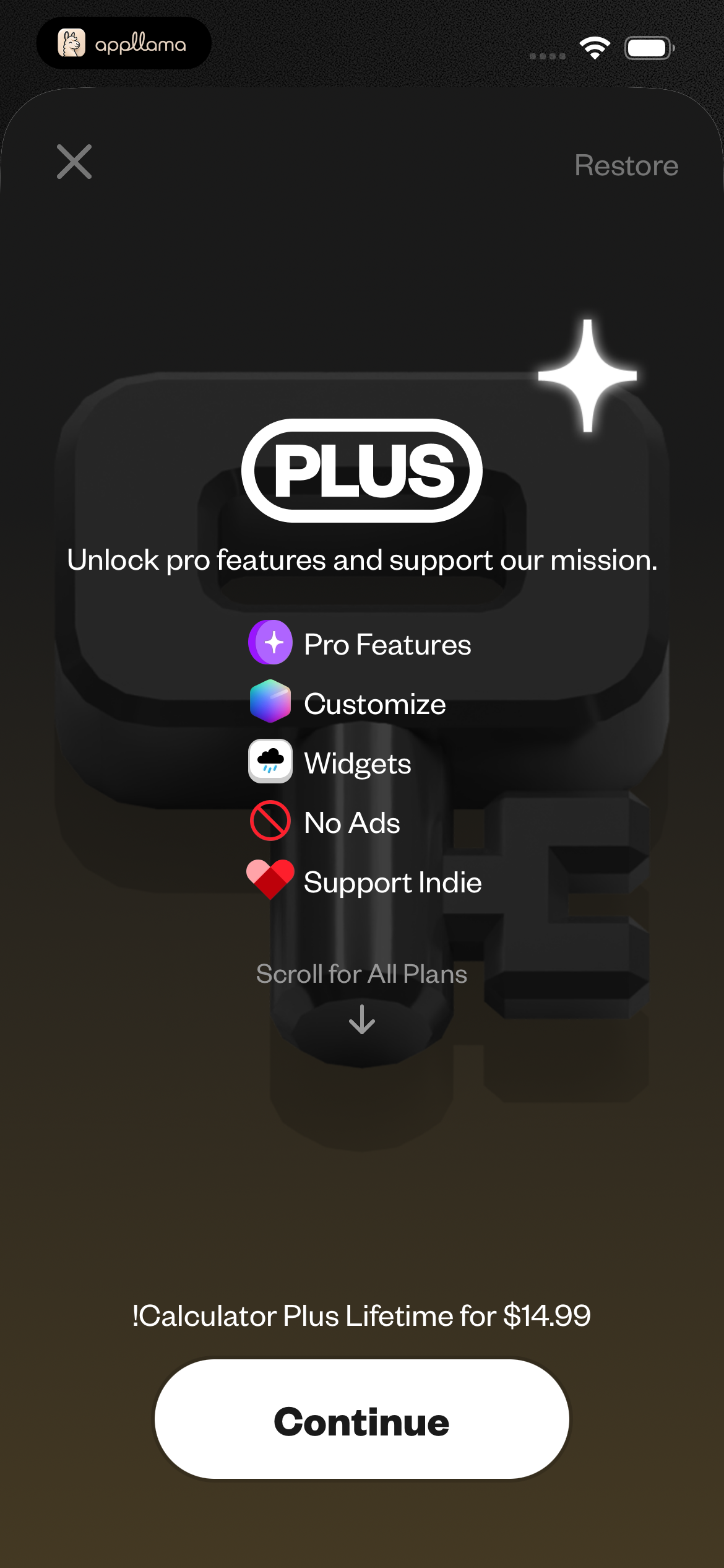 Plus Subscription Offer