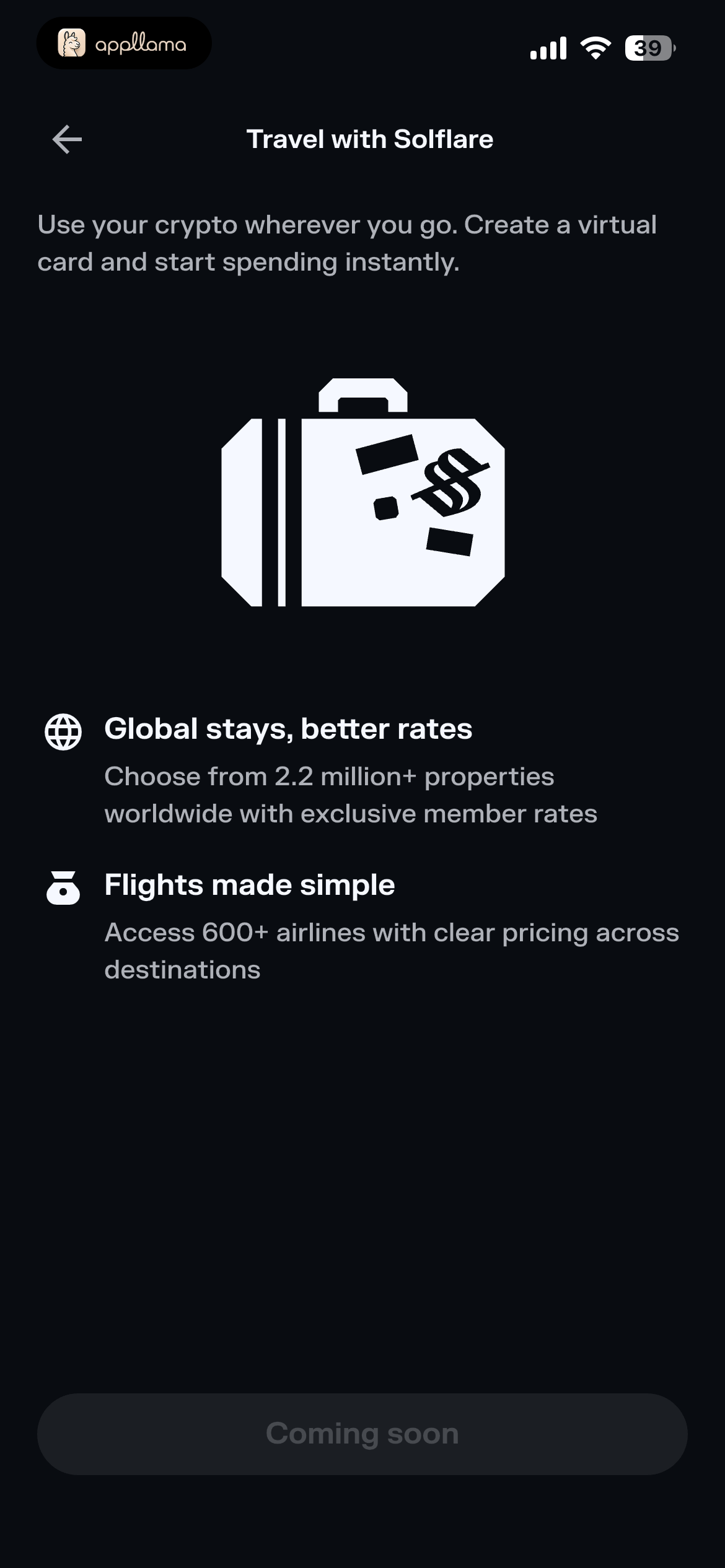 Travel Benefits Details