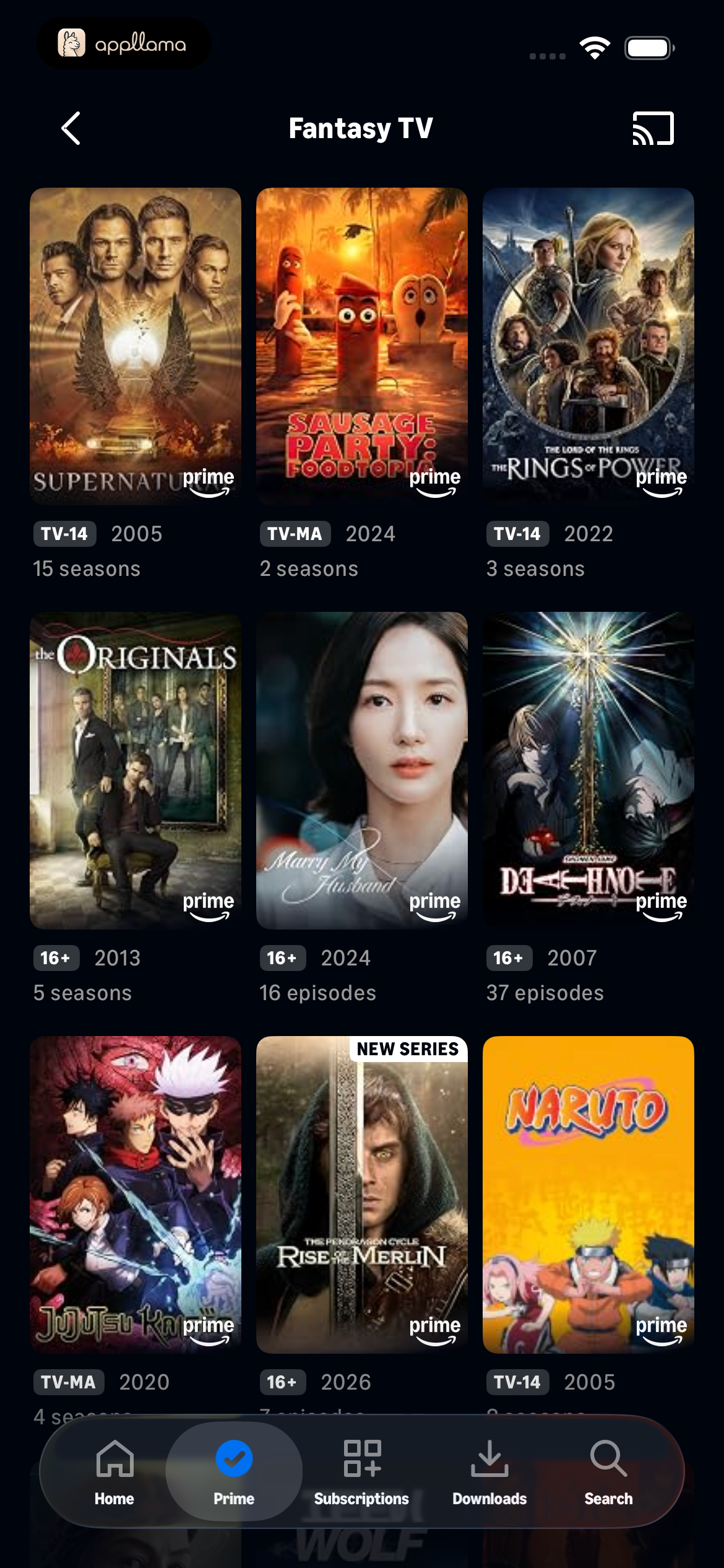 Fantasy TV