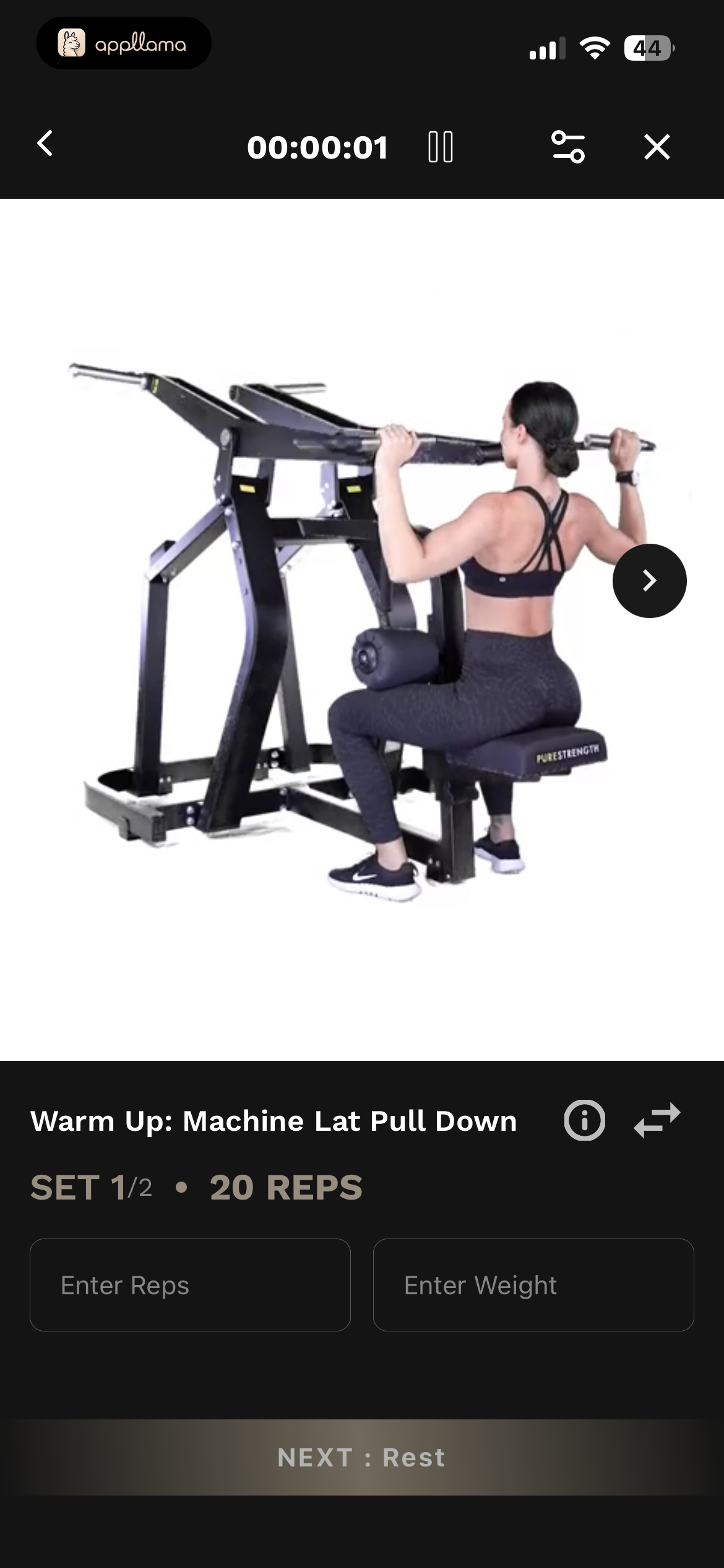 Exercise Set Logger