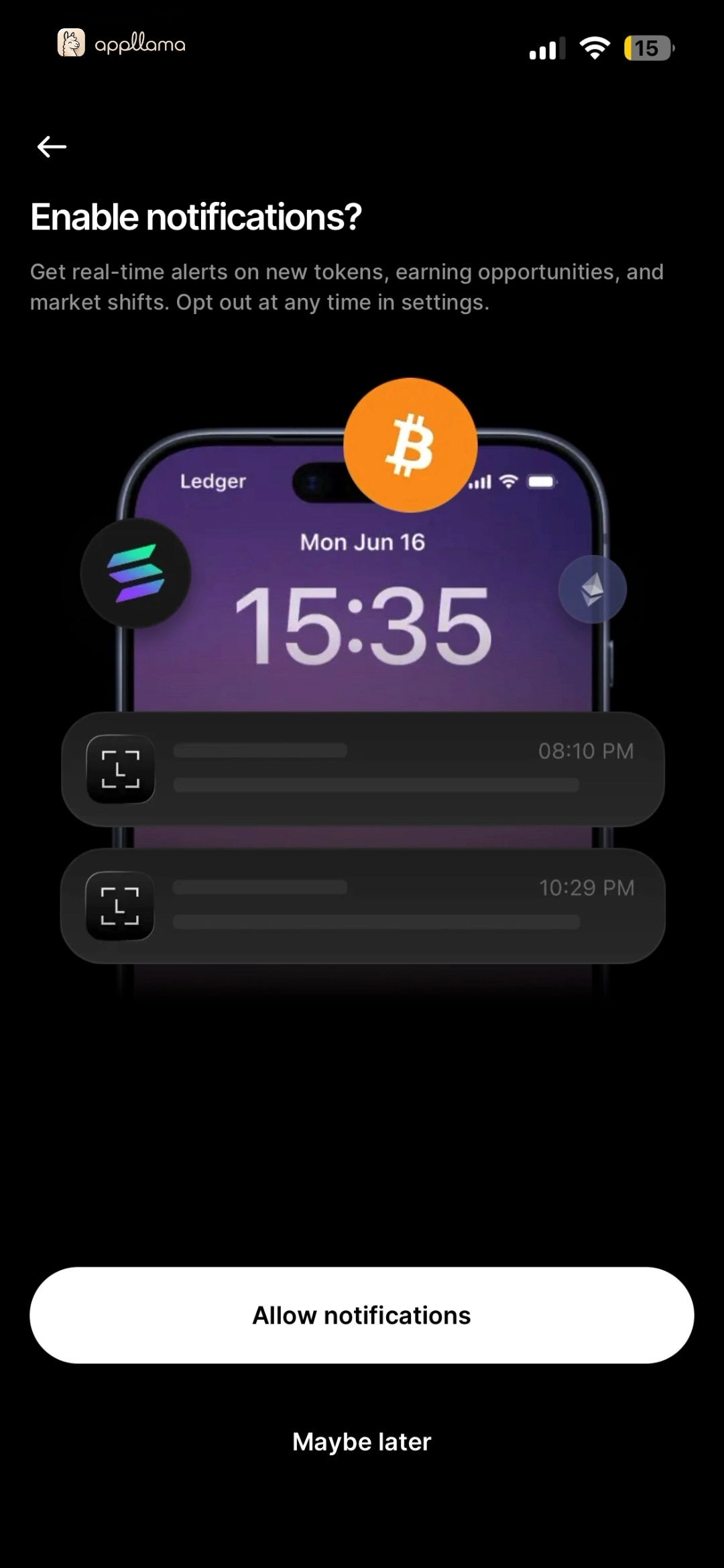Enable Notifications
