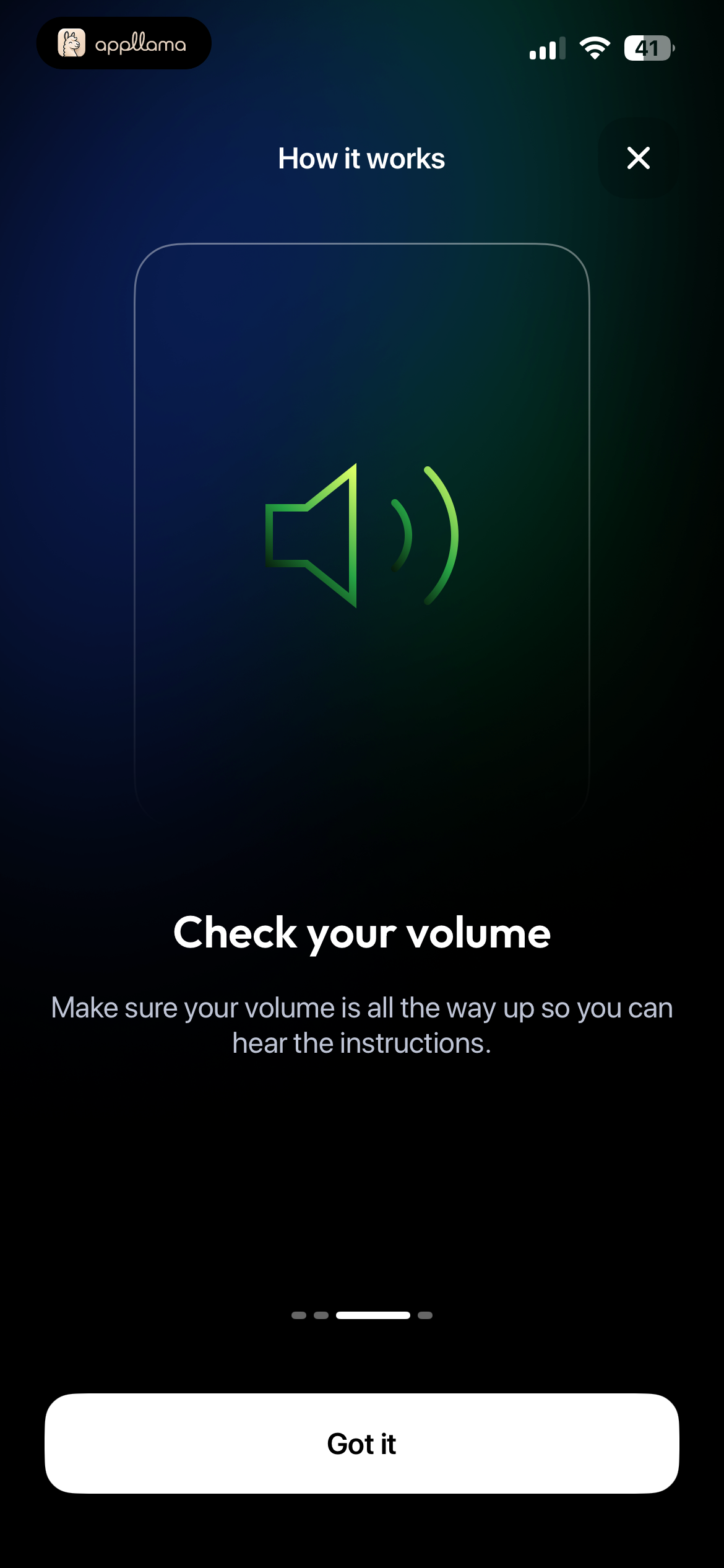 Volume Check Guide