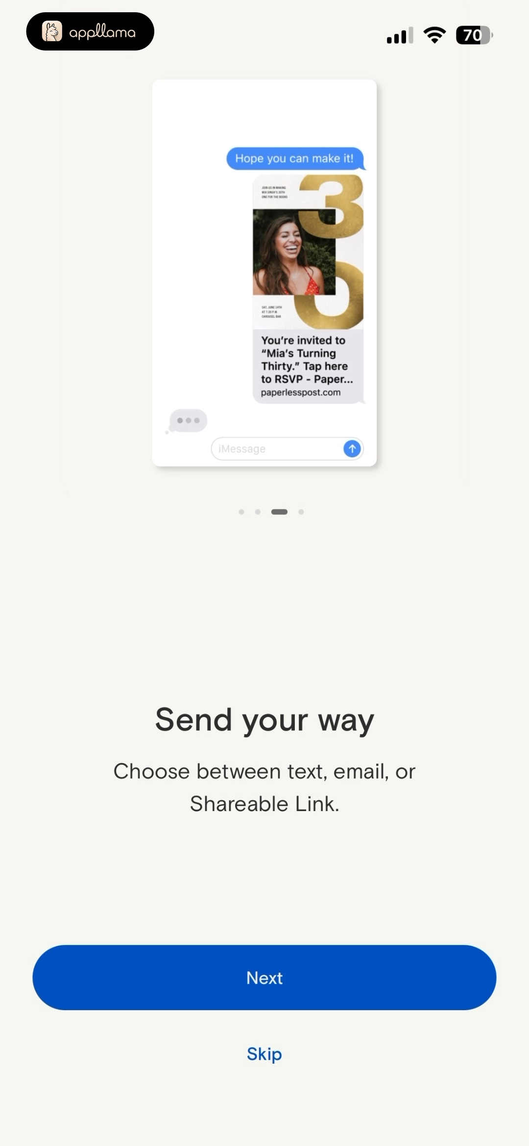Onboarding Sharing