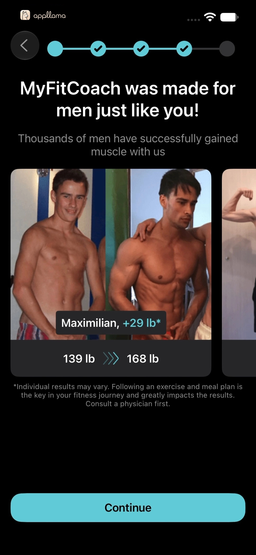 Fitness Transformation Proof