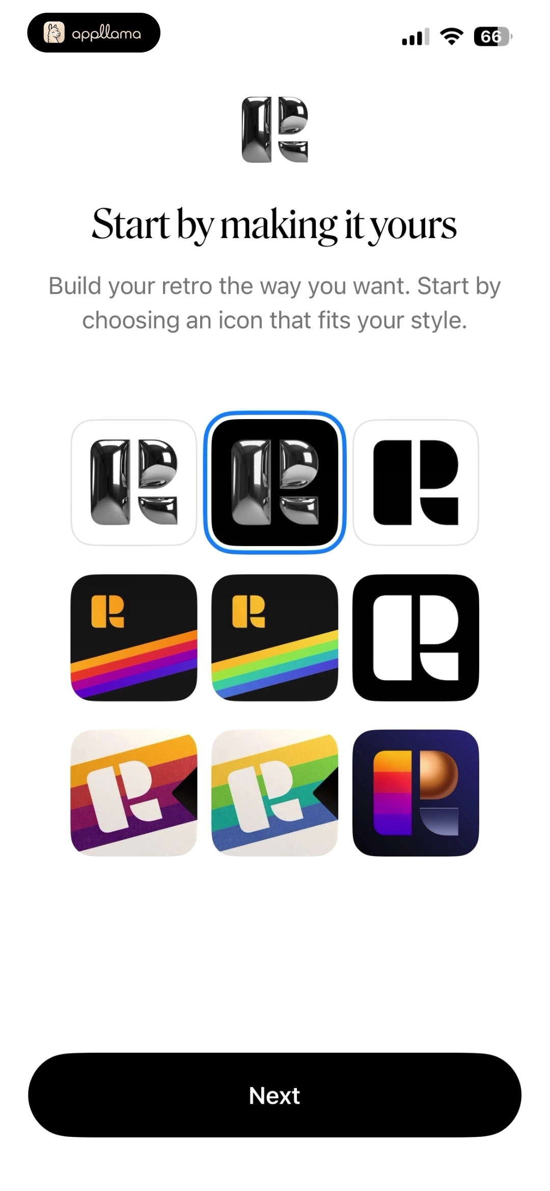 App Icon Selection