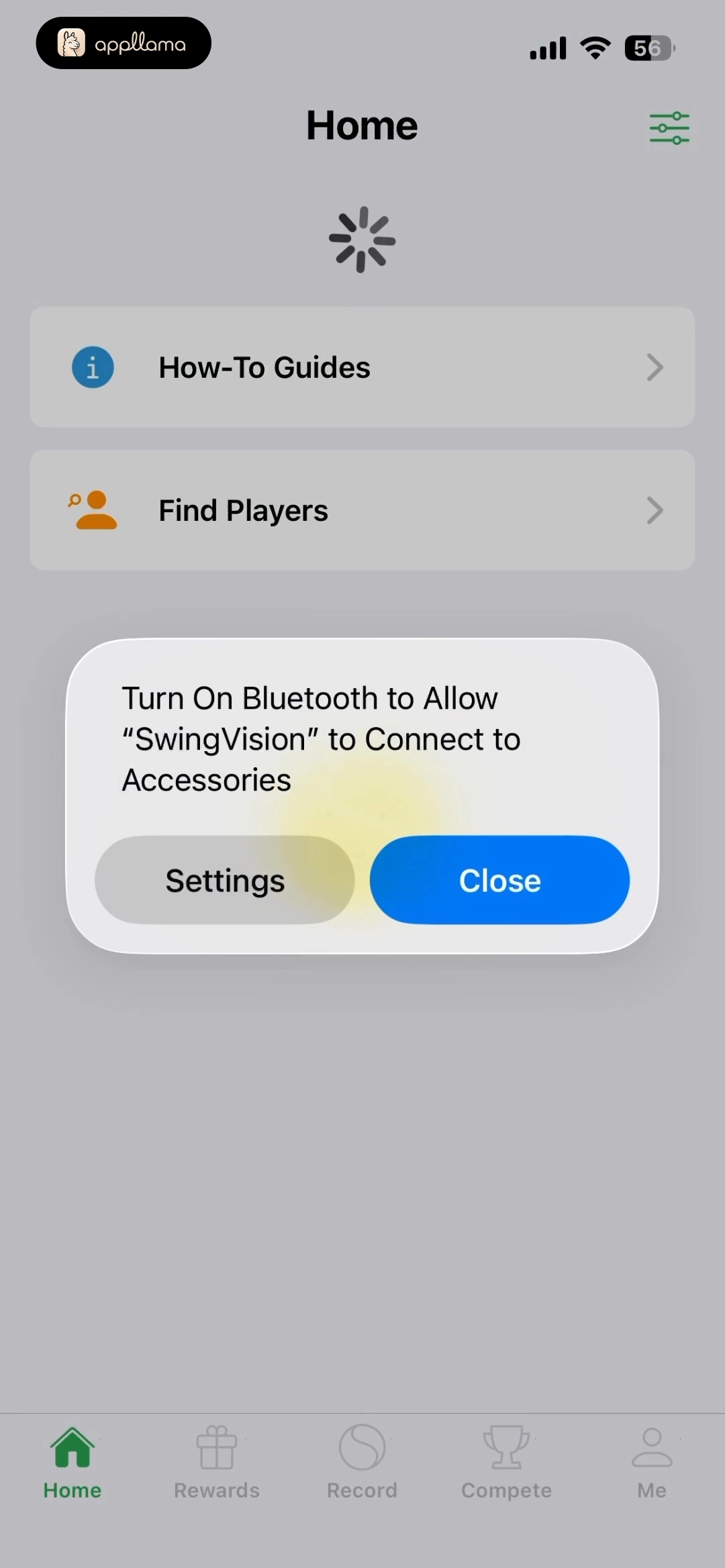 Home Permission Alert