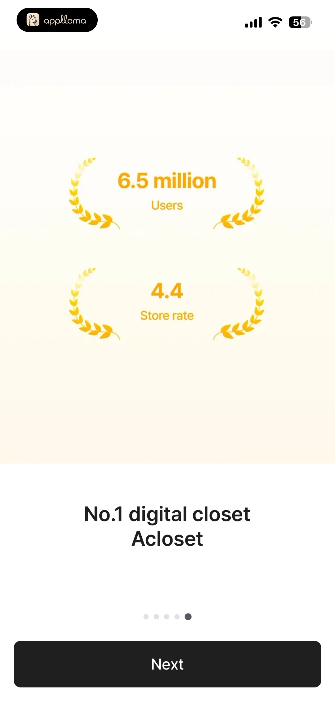 Onboarding Social Proof
