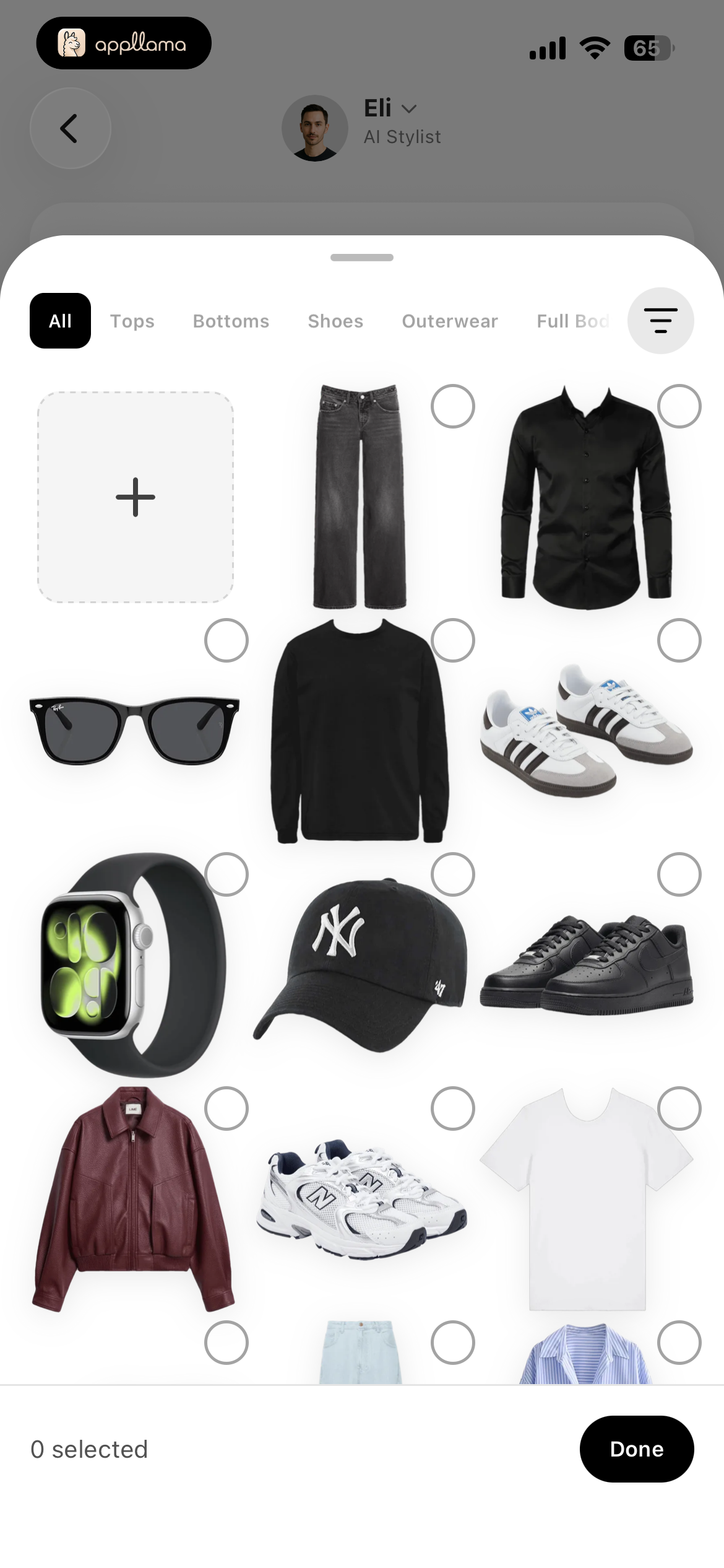 Wardrobe Item Picker