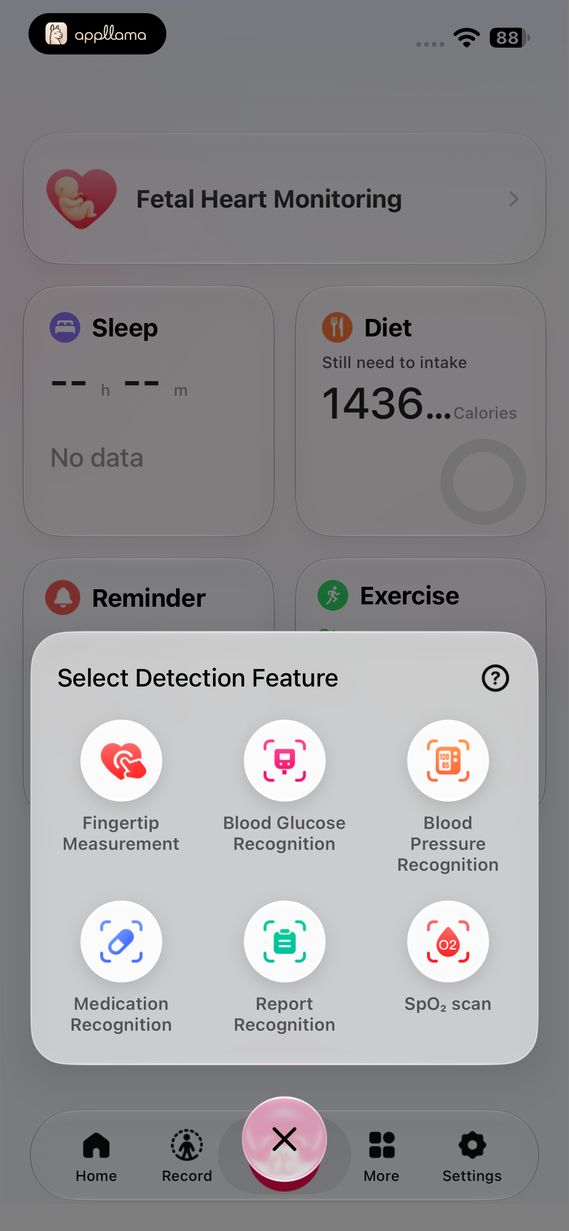 Detection Feature Picker