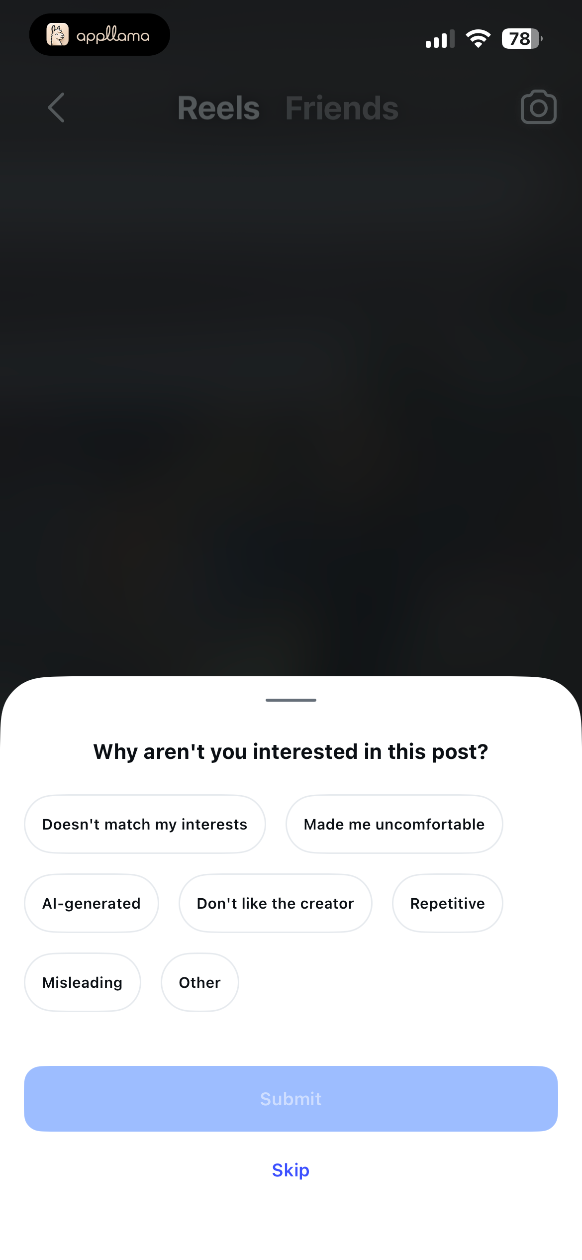 Not Interested Survey