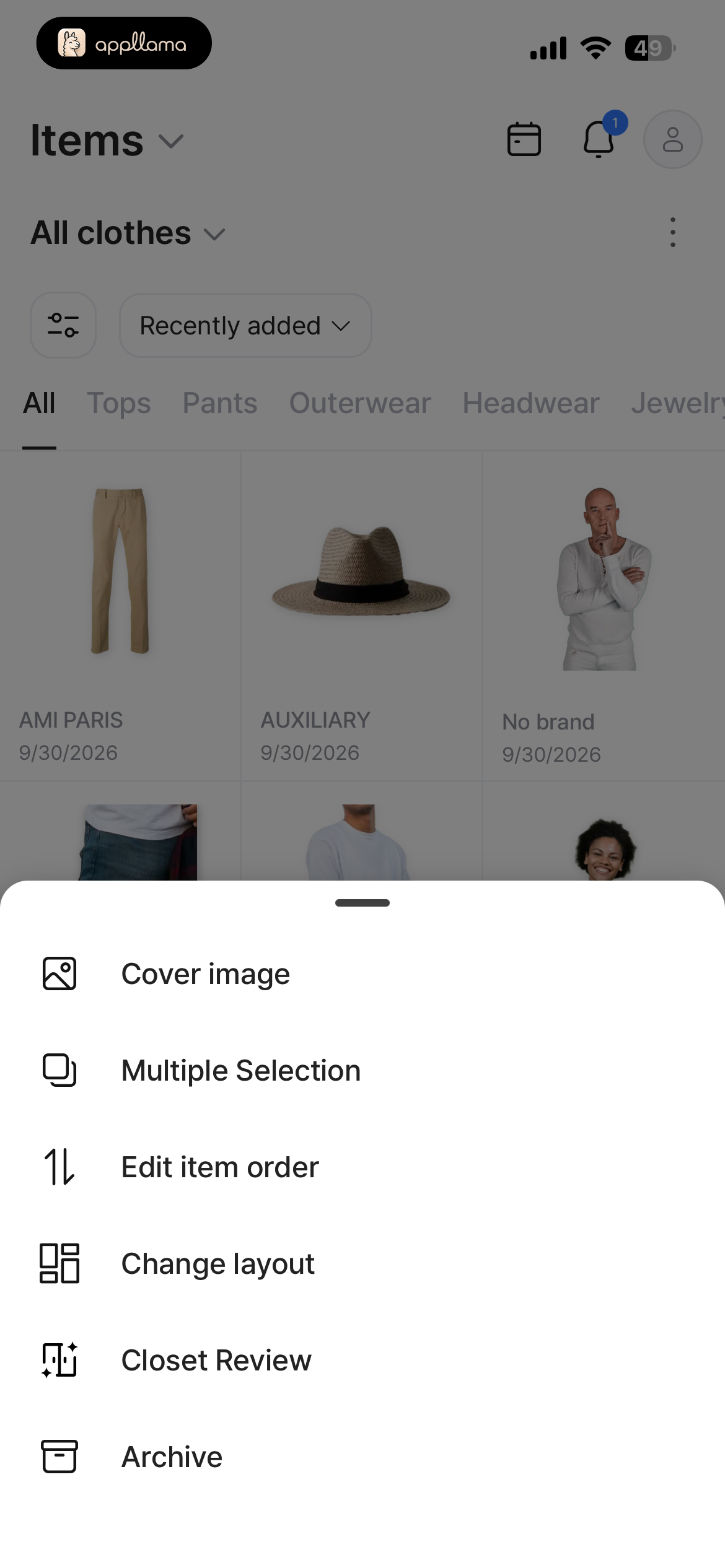 Closet Options