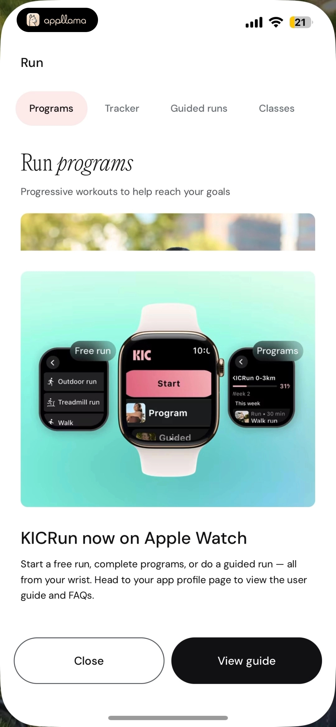 Run Programs Guide