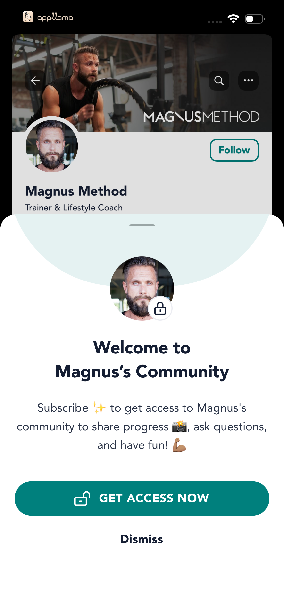 Community Upsell