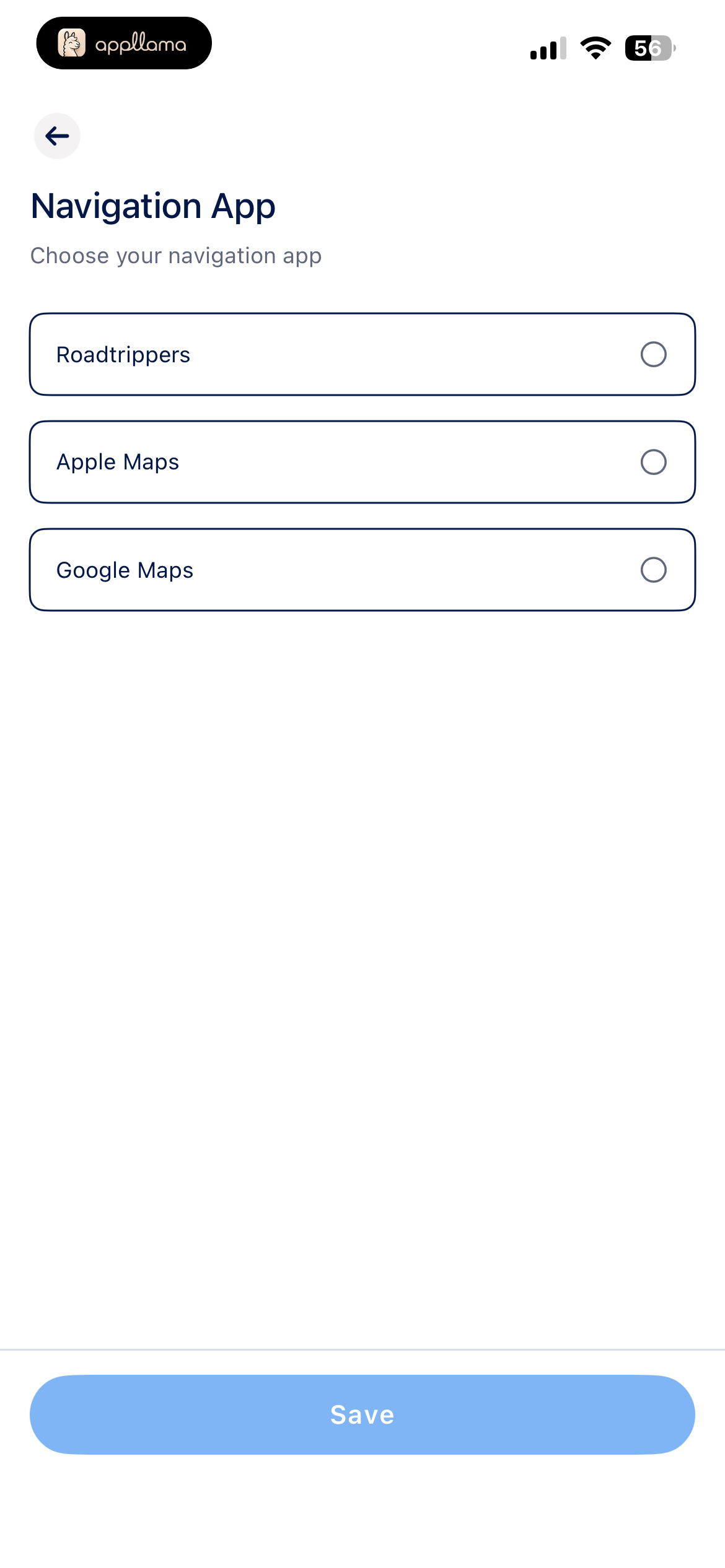 Navigation App