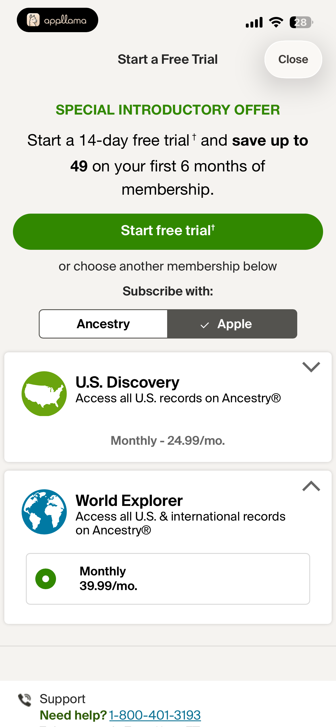 Subscription Offer