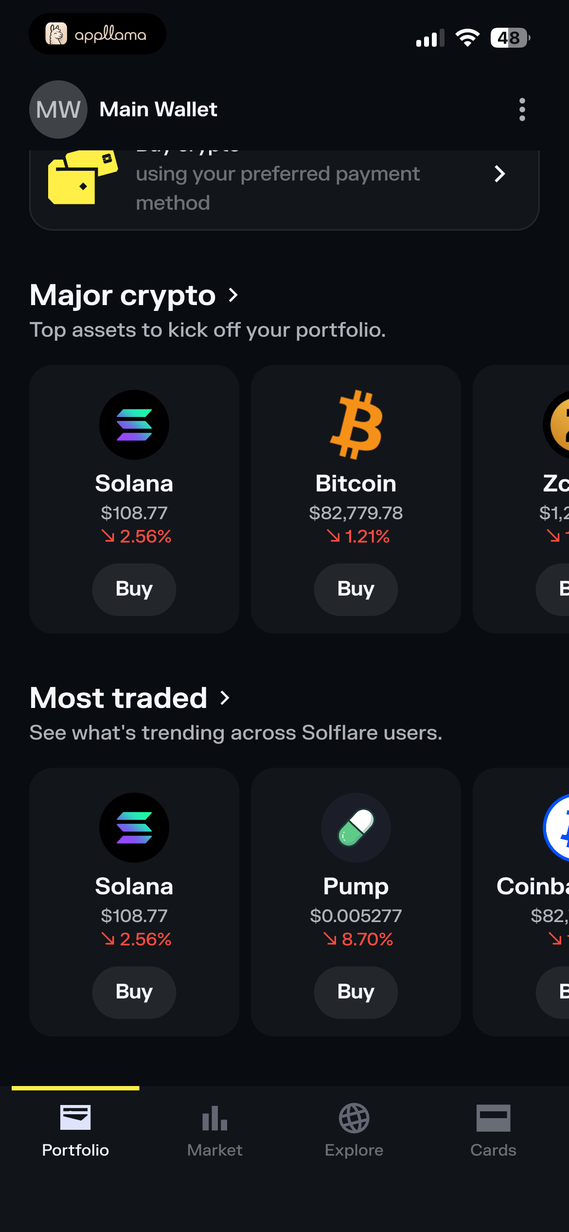 Crypto Market Discovery