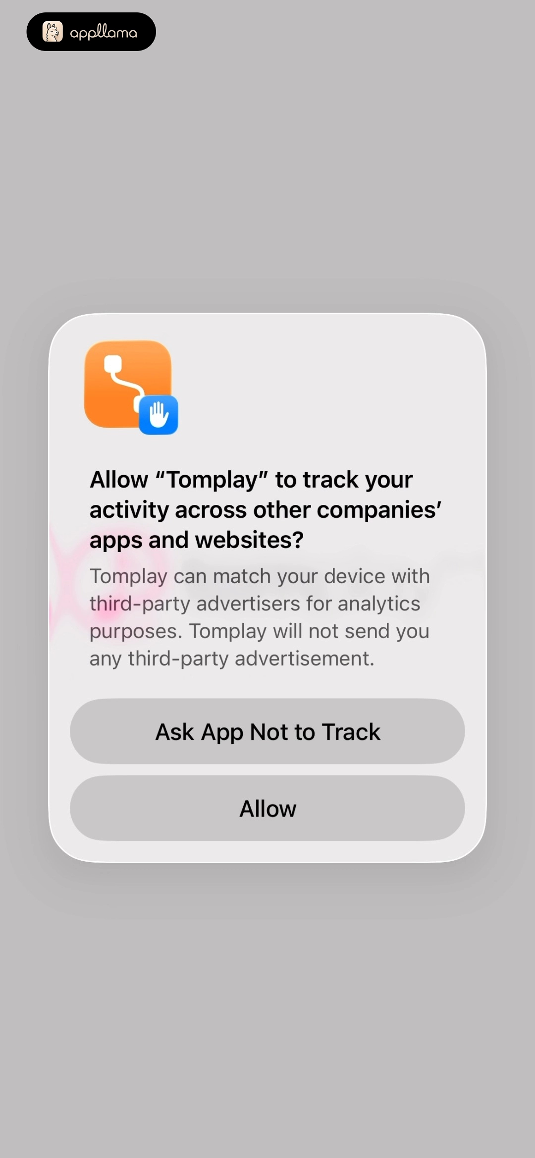 App Tracking Permission