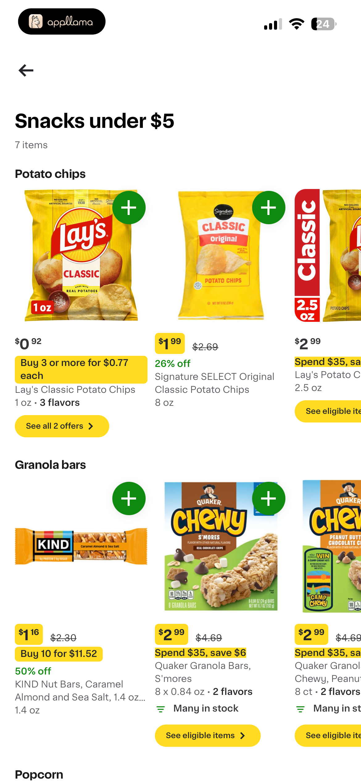 Snacks Collection