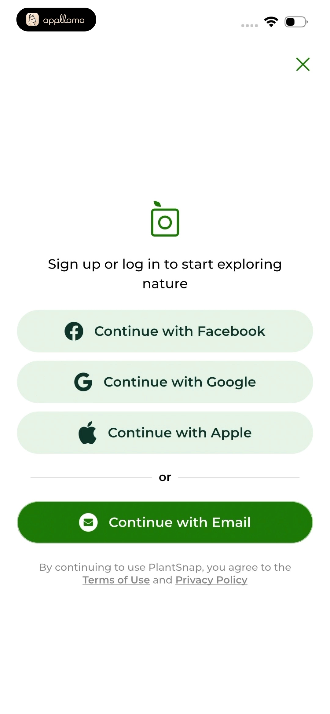 Sign Up or Log In