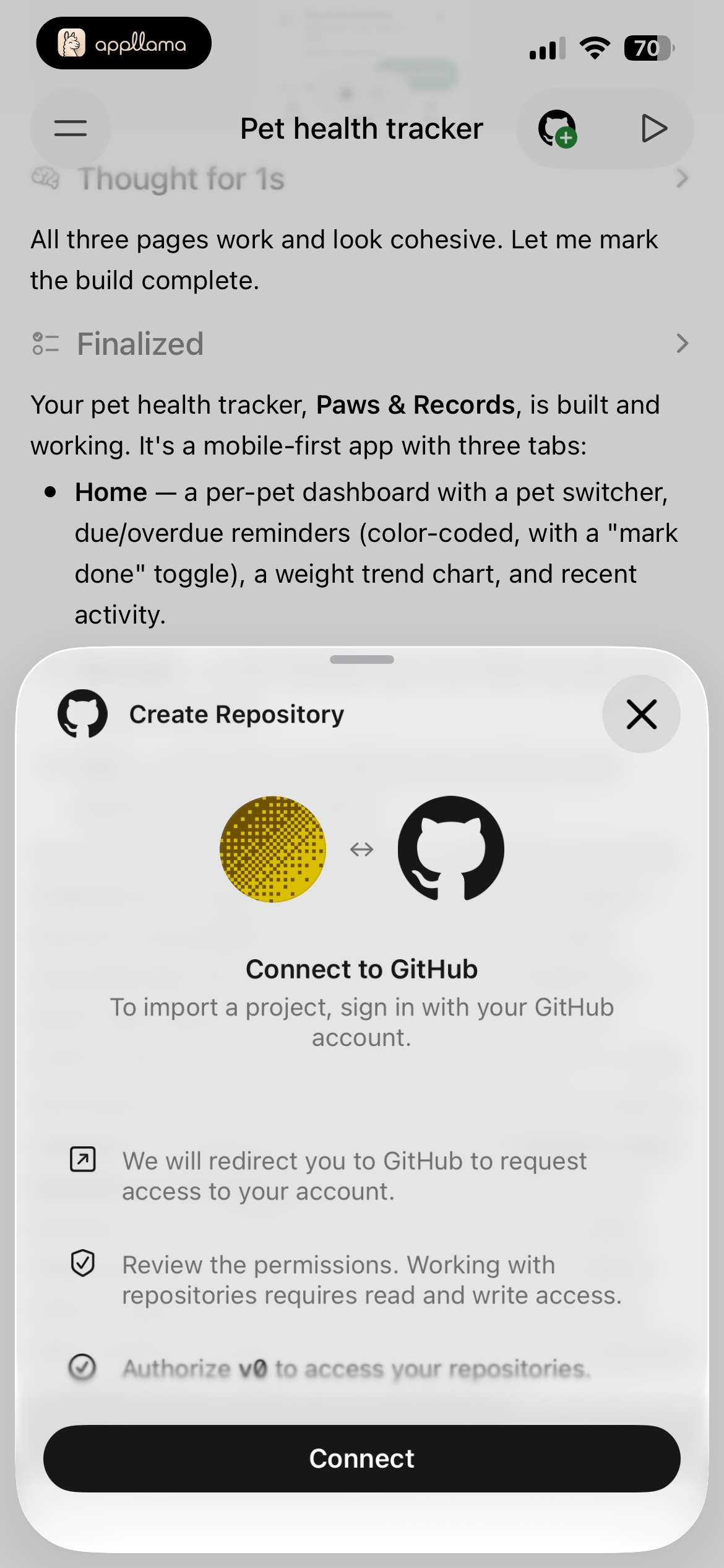 GitHub Connect