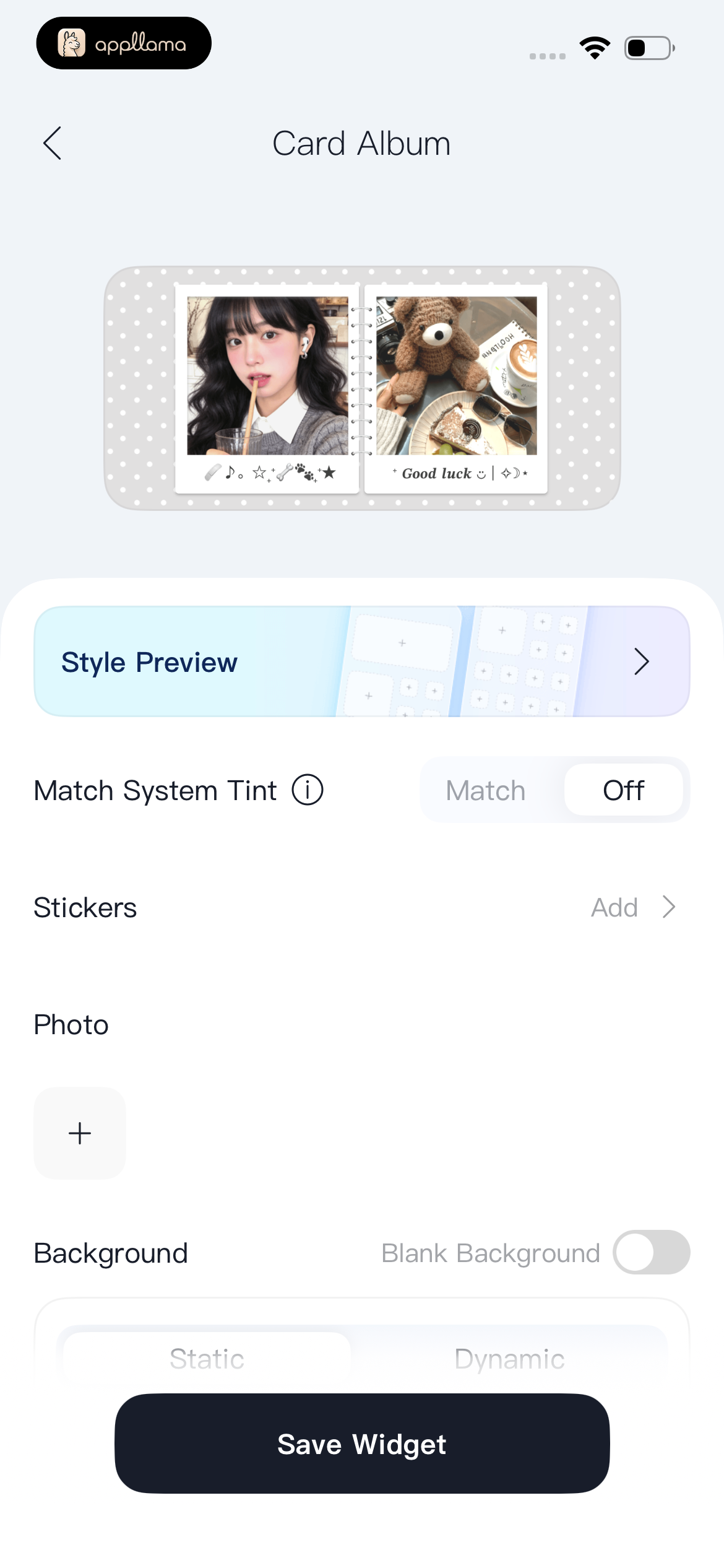 Photo Card Editor