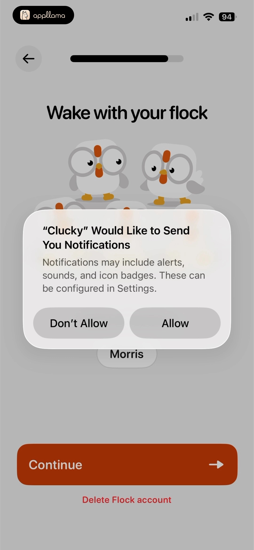 Notification Permission Prompt