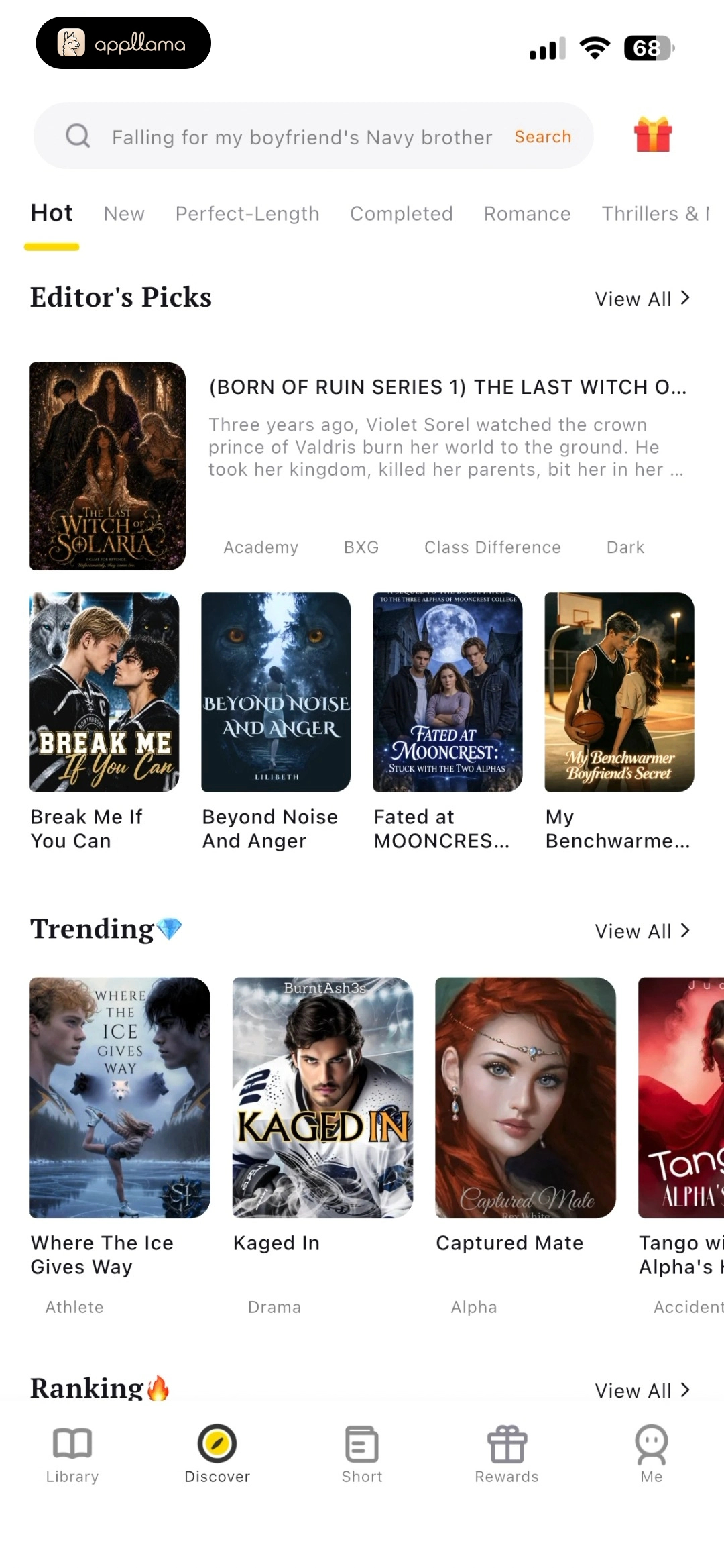AnyStories-Top Novels & Books Discover Home