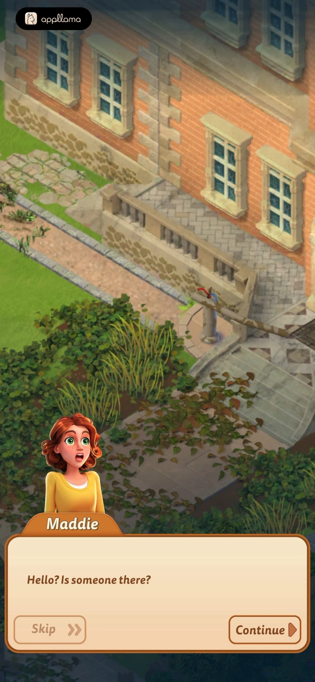Garden Progress Dialogue
