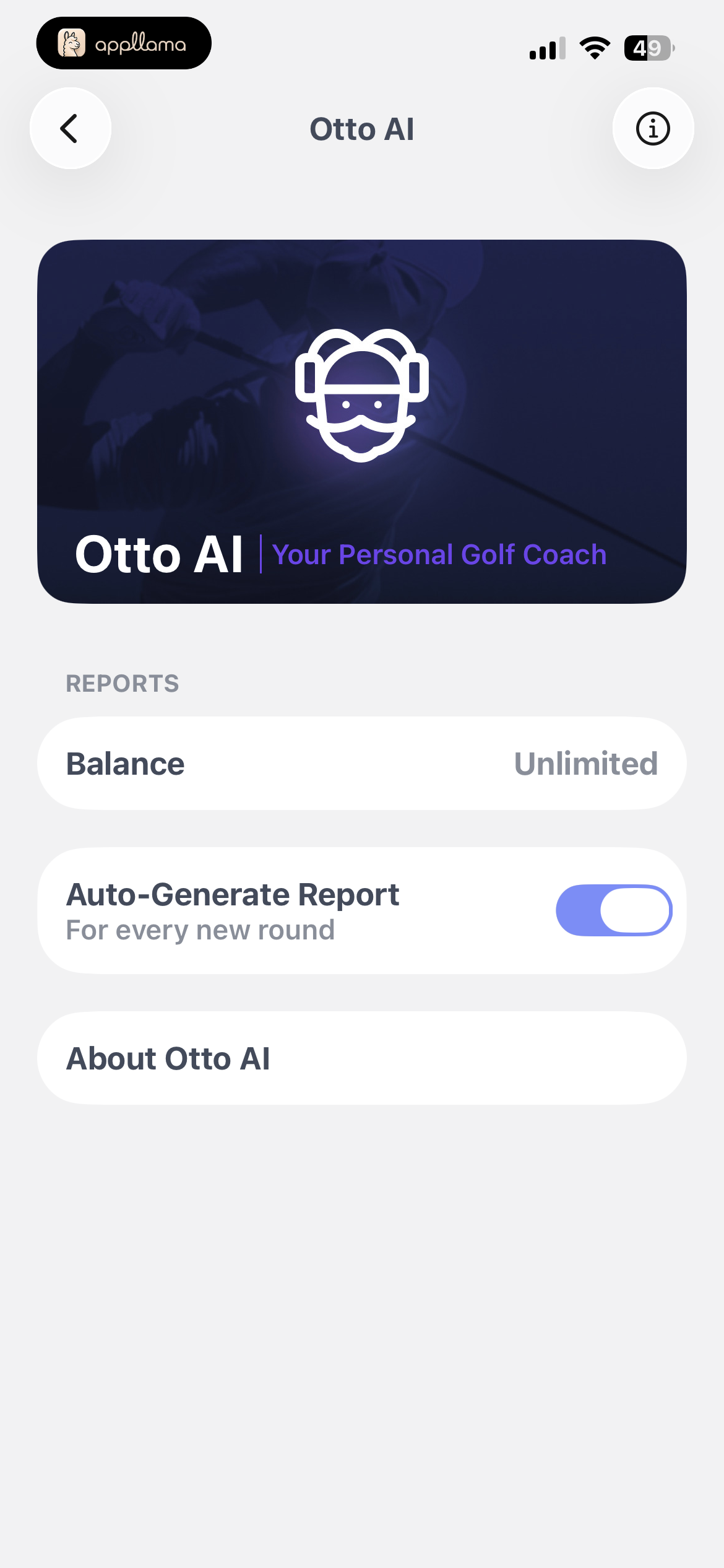Otto AI Settings