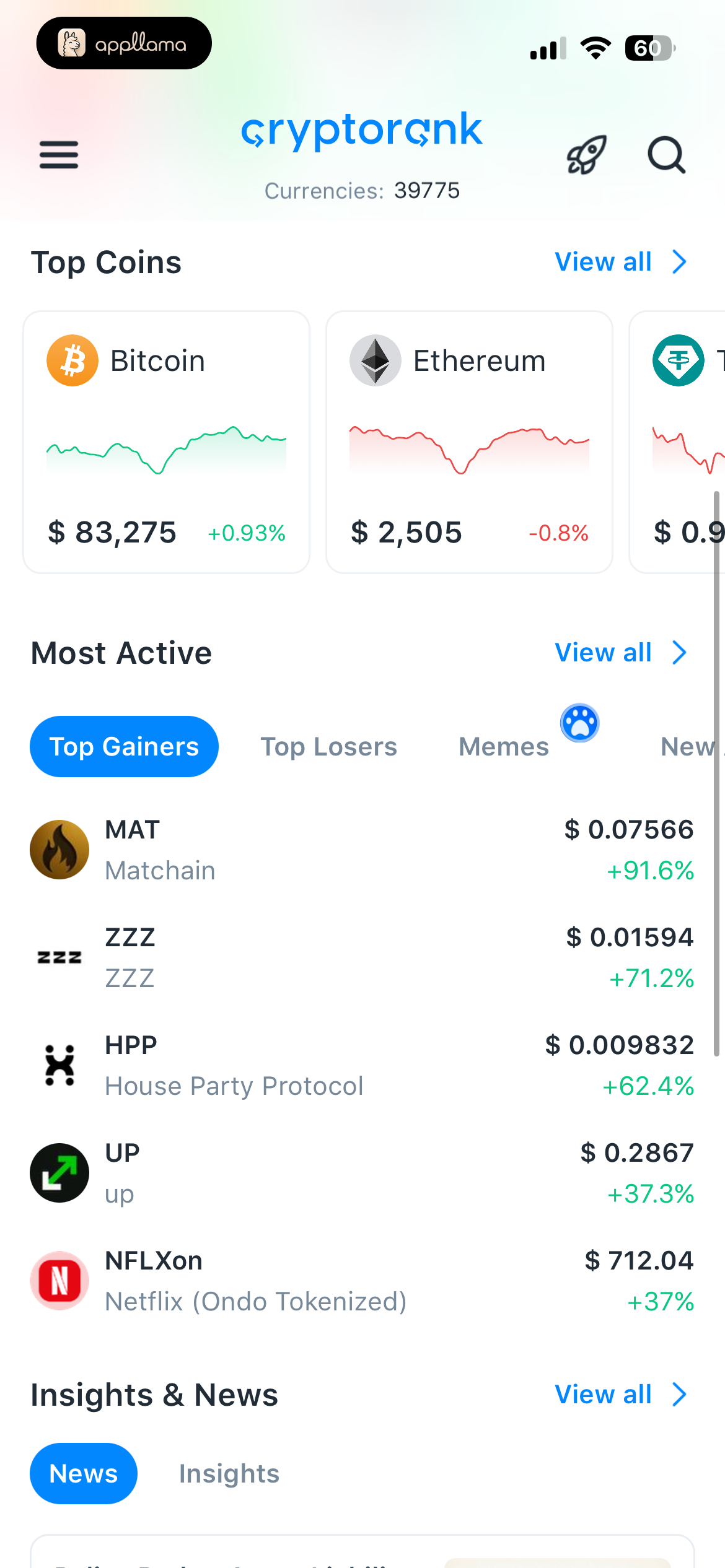 Home Market Overview