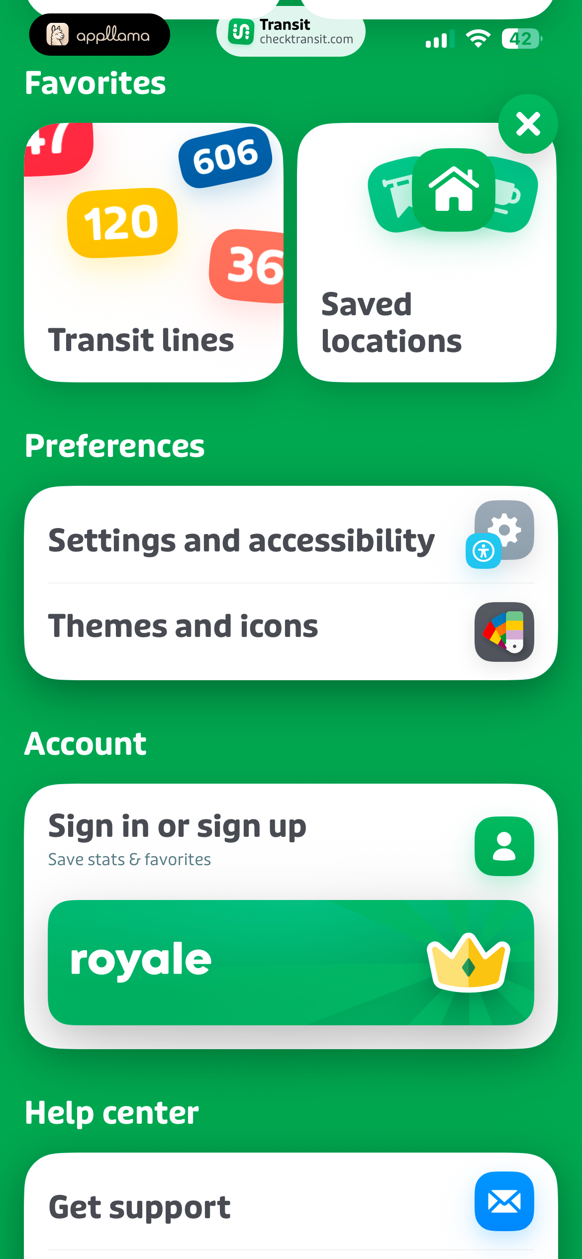 Settings Overview