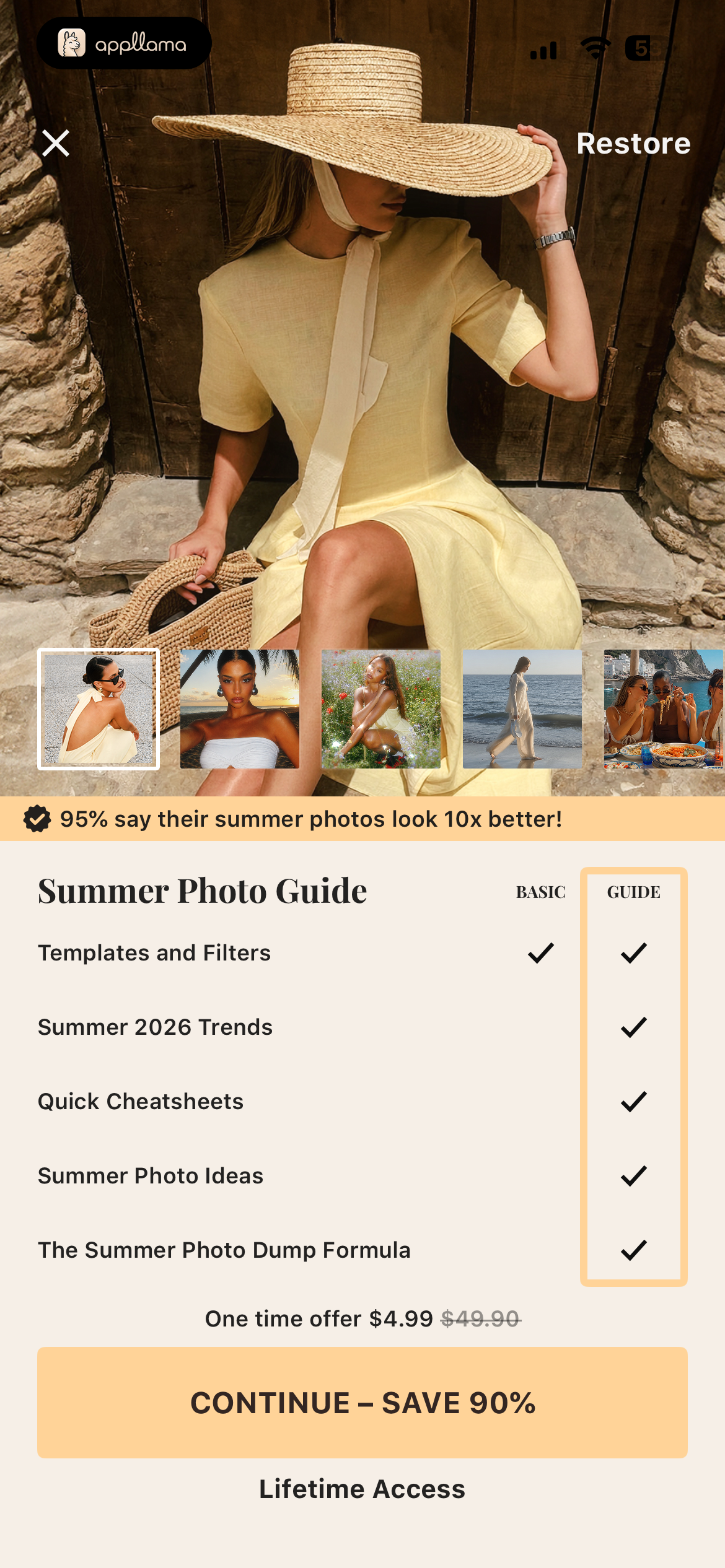 Summer Photo Guide Offer