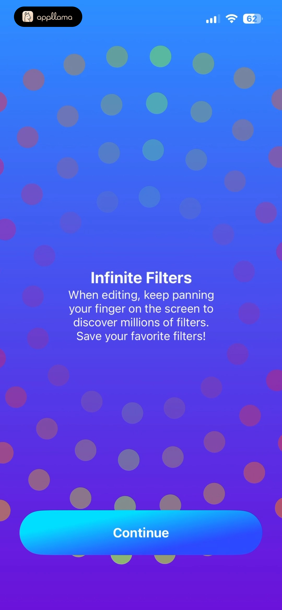 Onboarding Filters