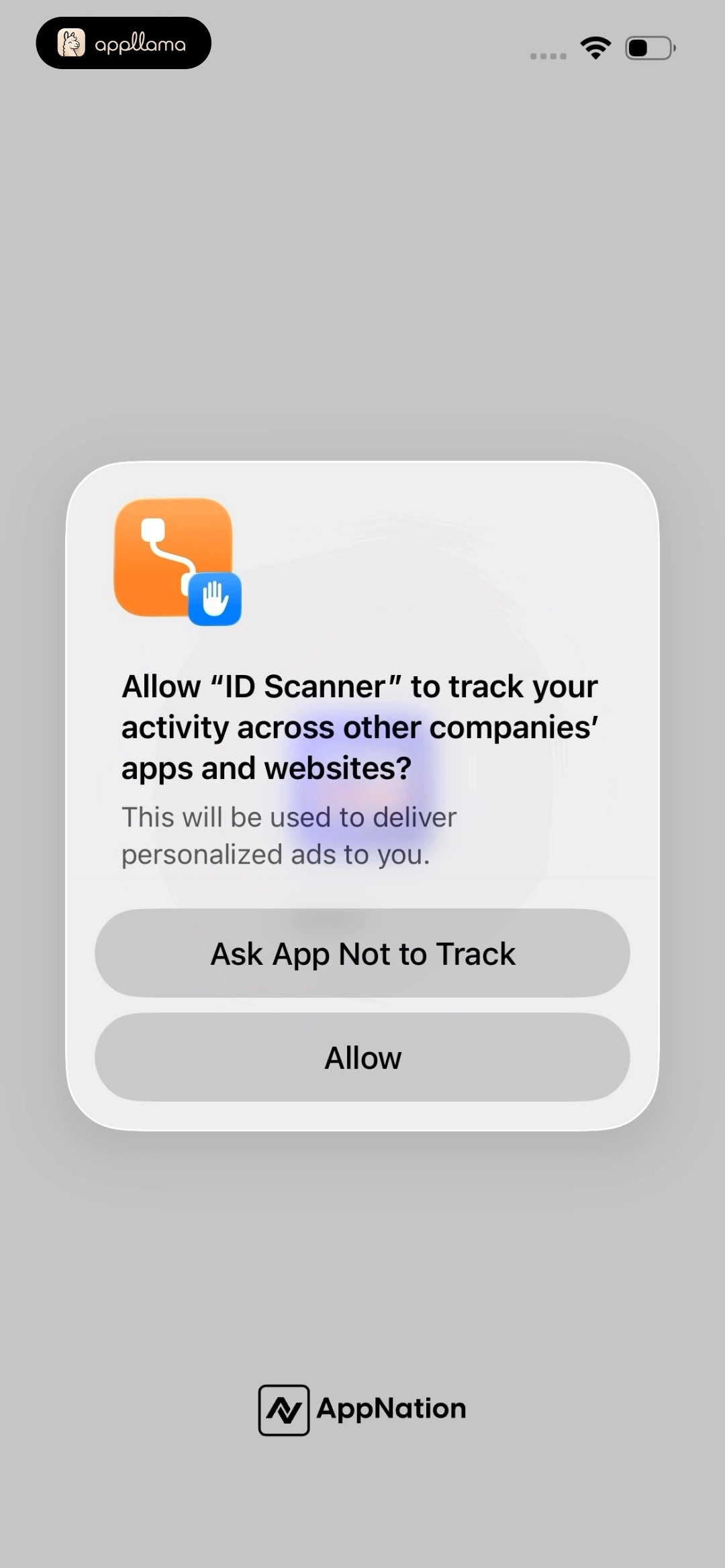 Tracking Permission