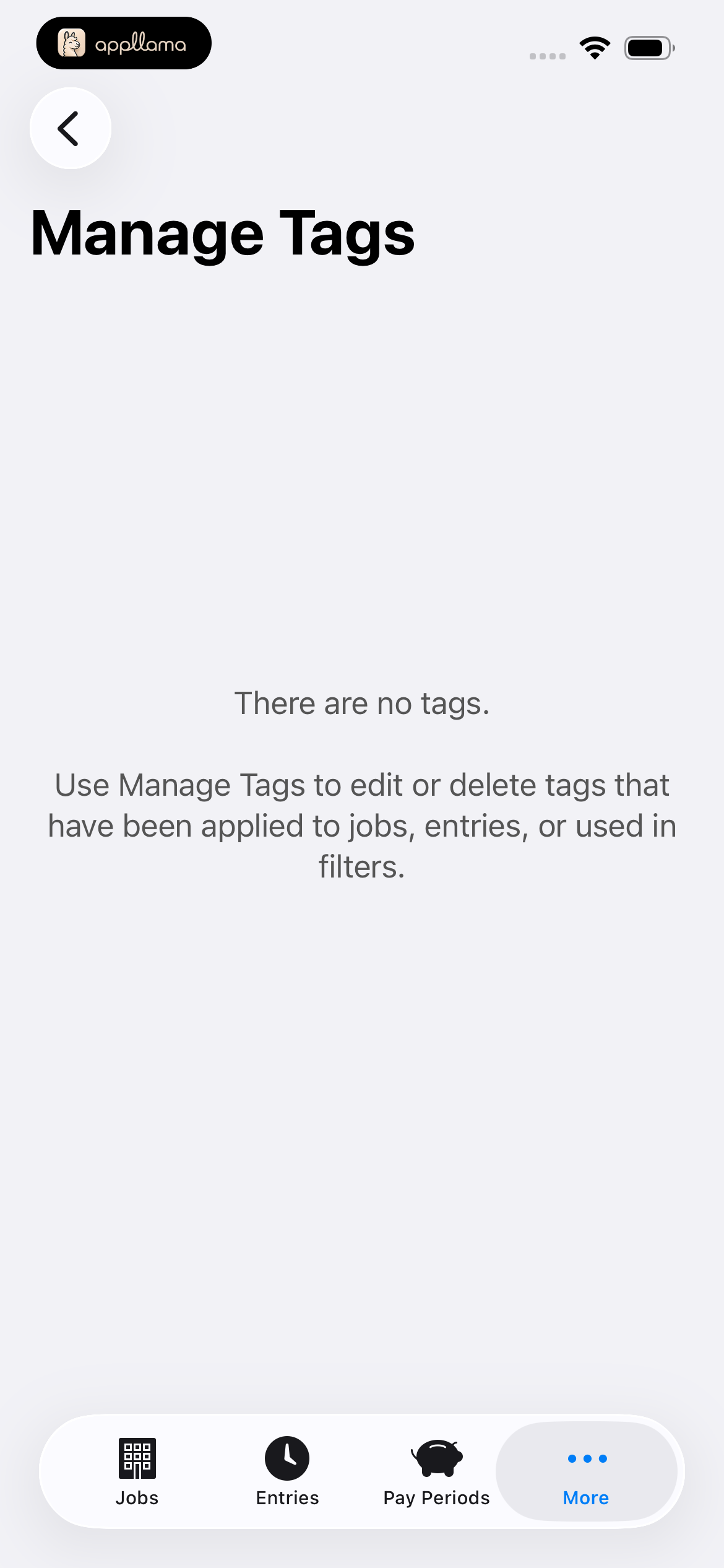 Manage Tags