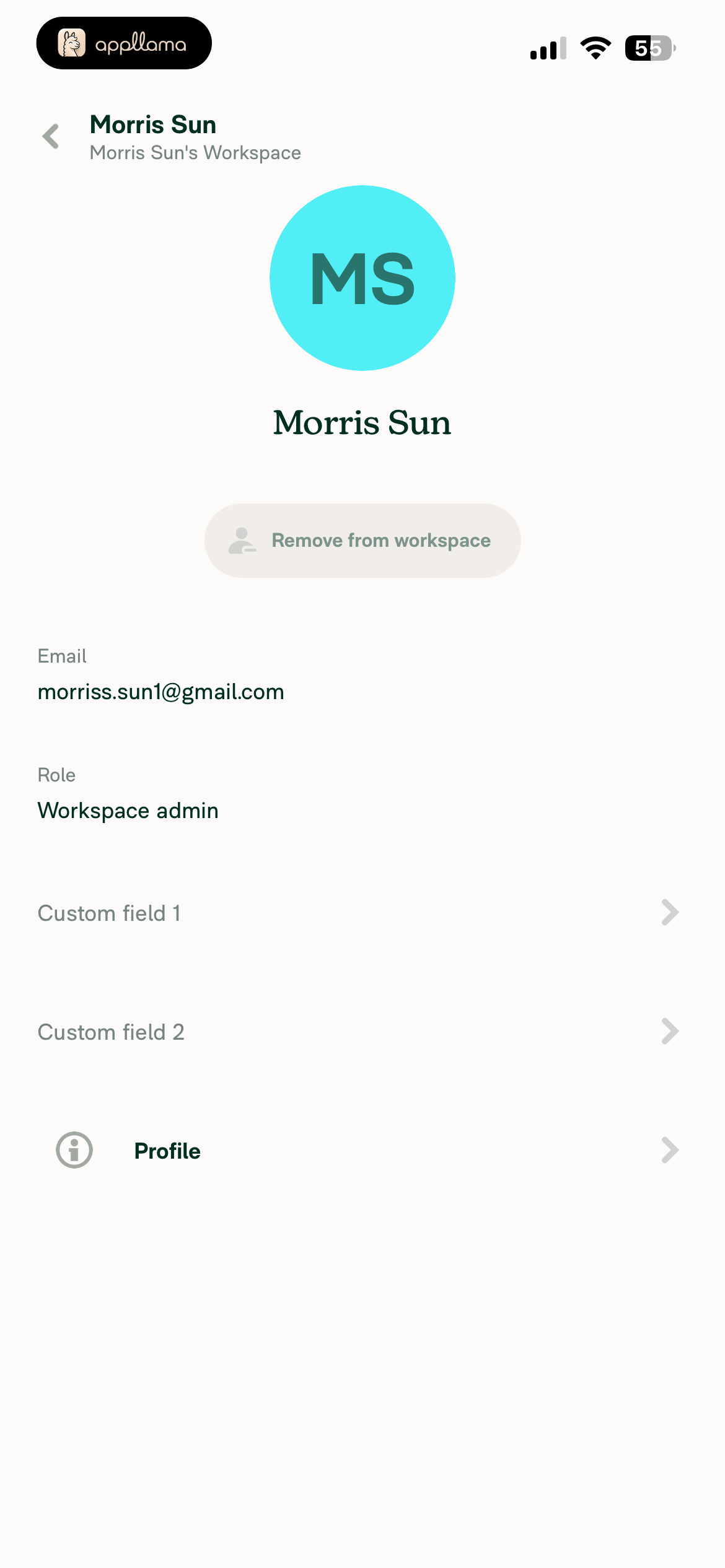 Member Profile
