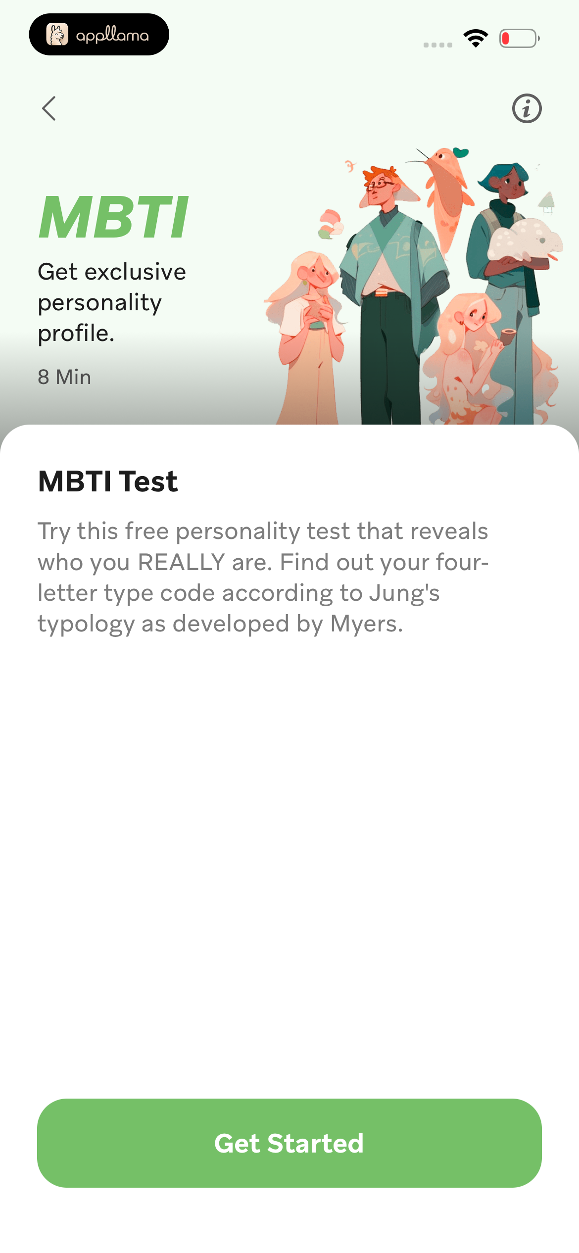 MBTI Test Intro