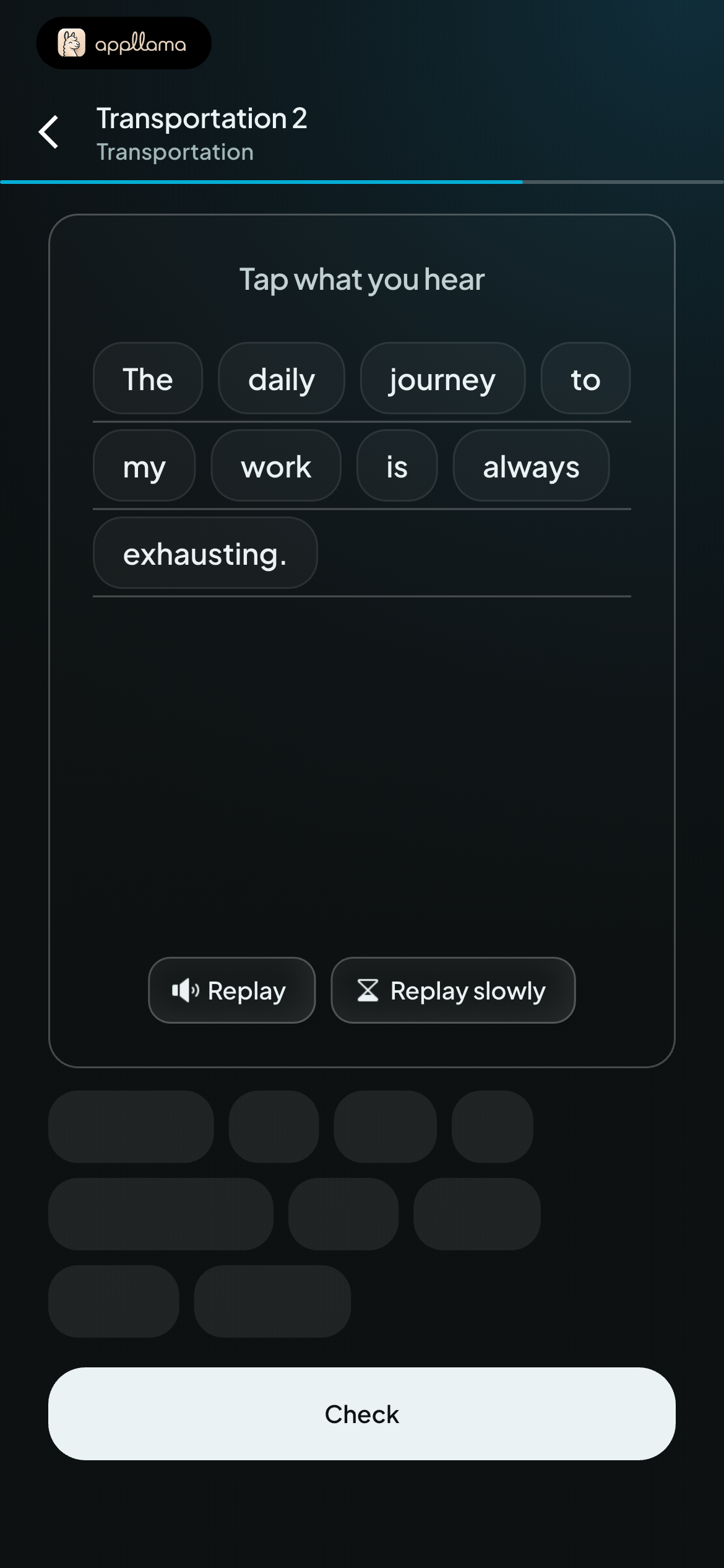 Sentence Construction