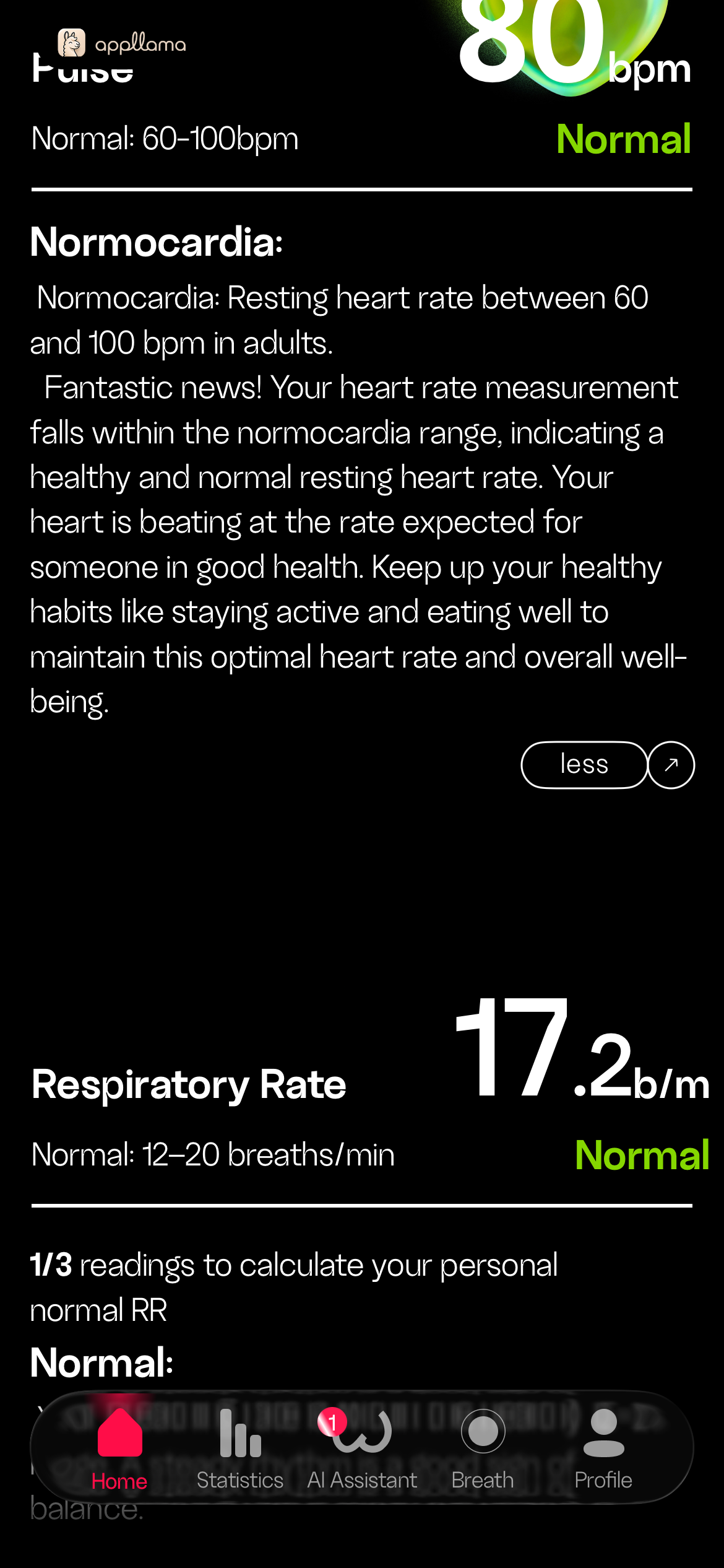 Pulse & Respiratory Rate