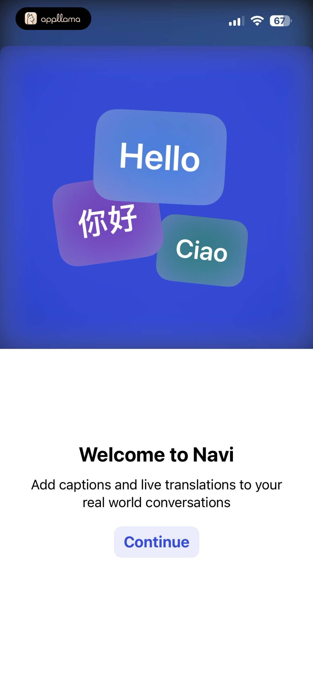 Onboarding Welcome