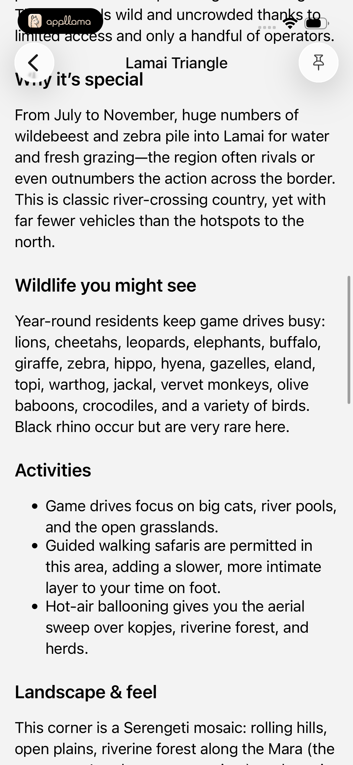 Place Activities Guide