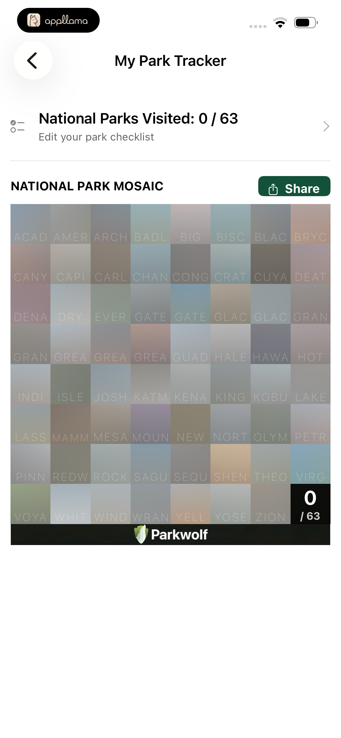 Park Planner