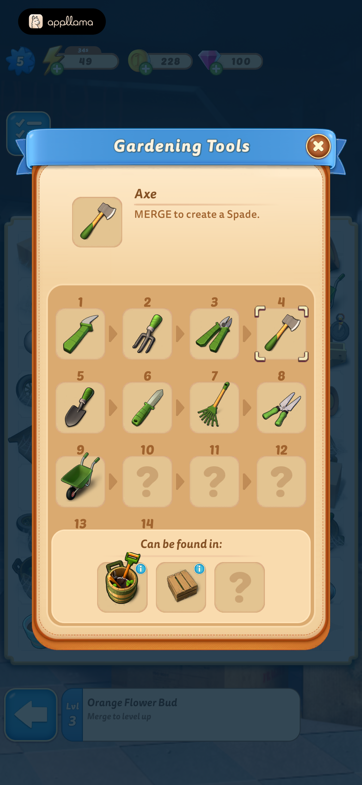 Gardening Tools Chain